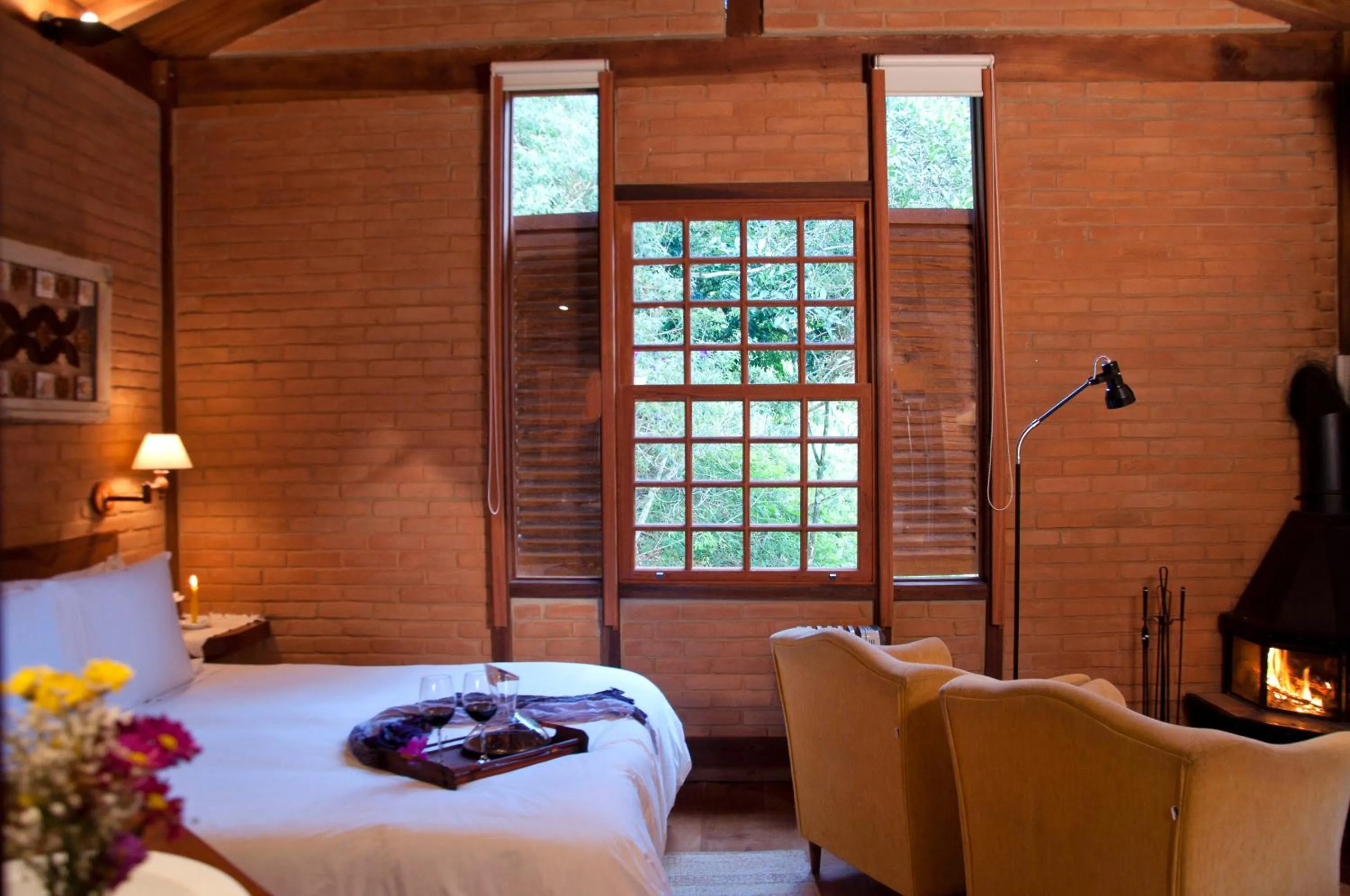 Bedroom, Bed in Pousada Tijupá