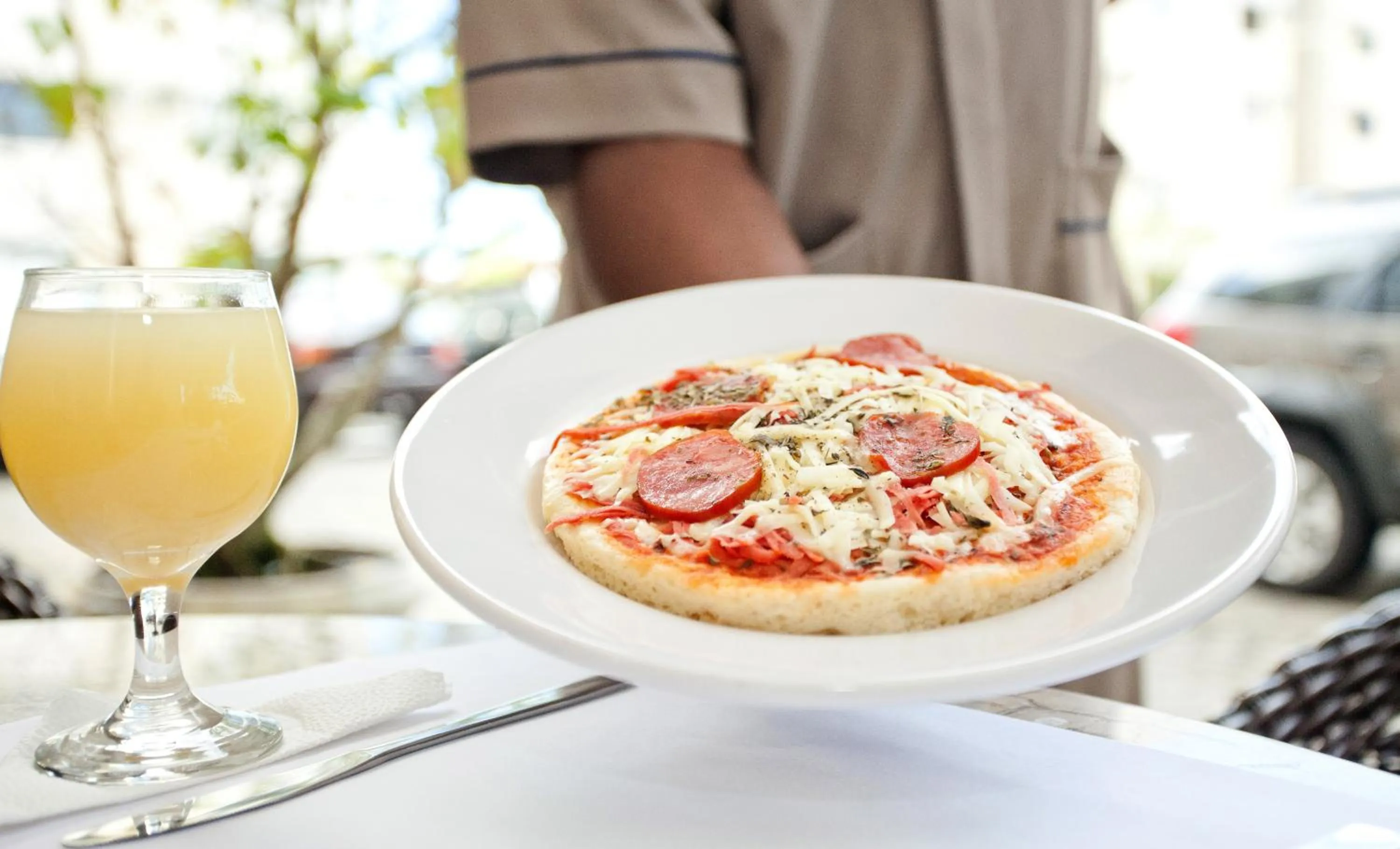 Food in Maria Quitéria Hotel & Flat