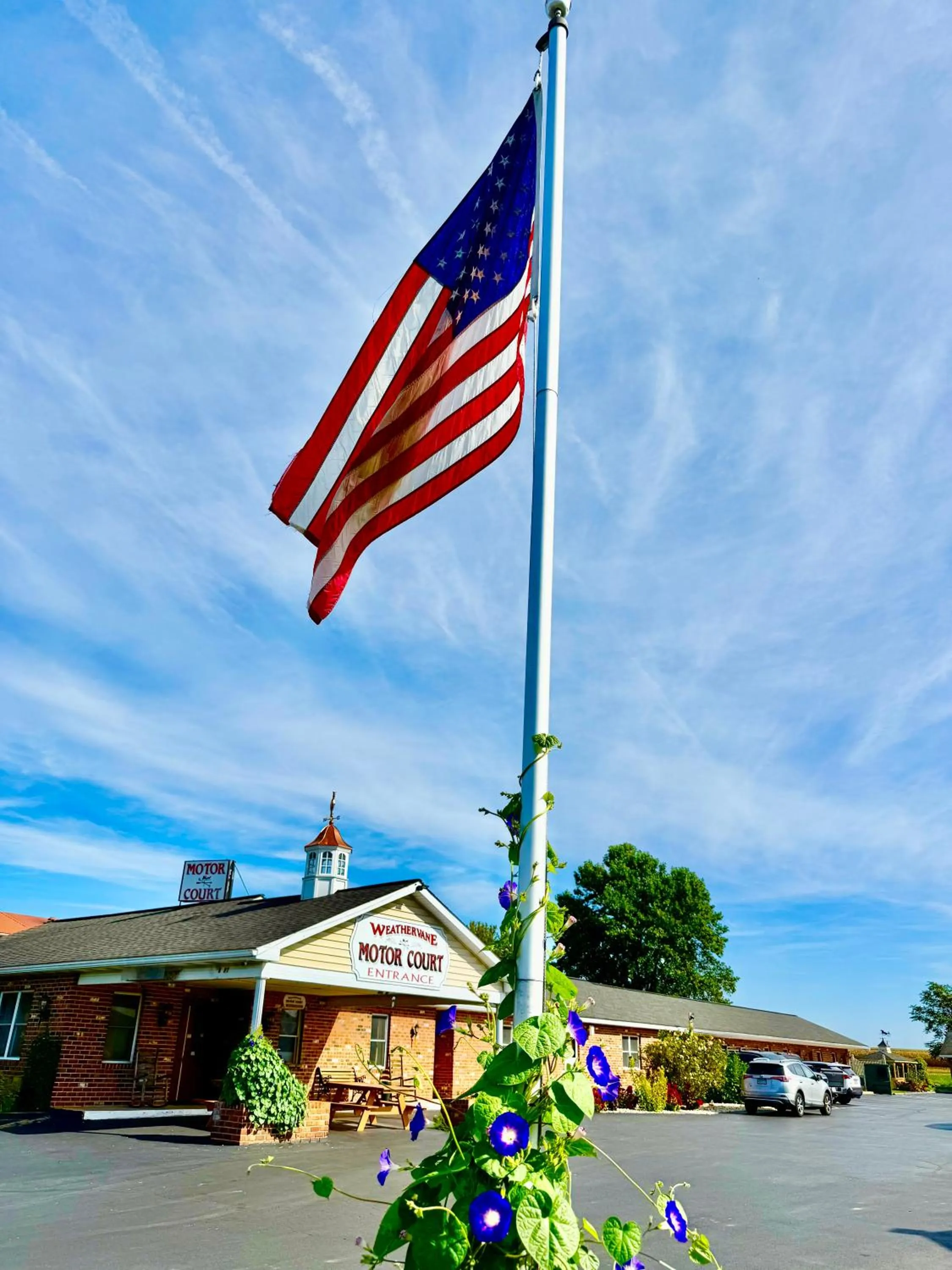 Property building in Weathervane Motor Court