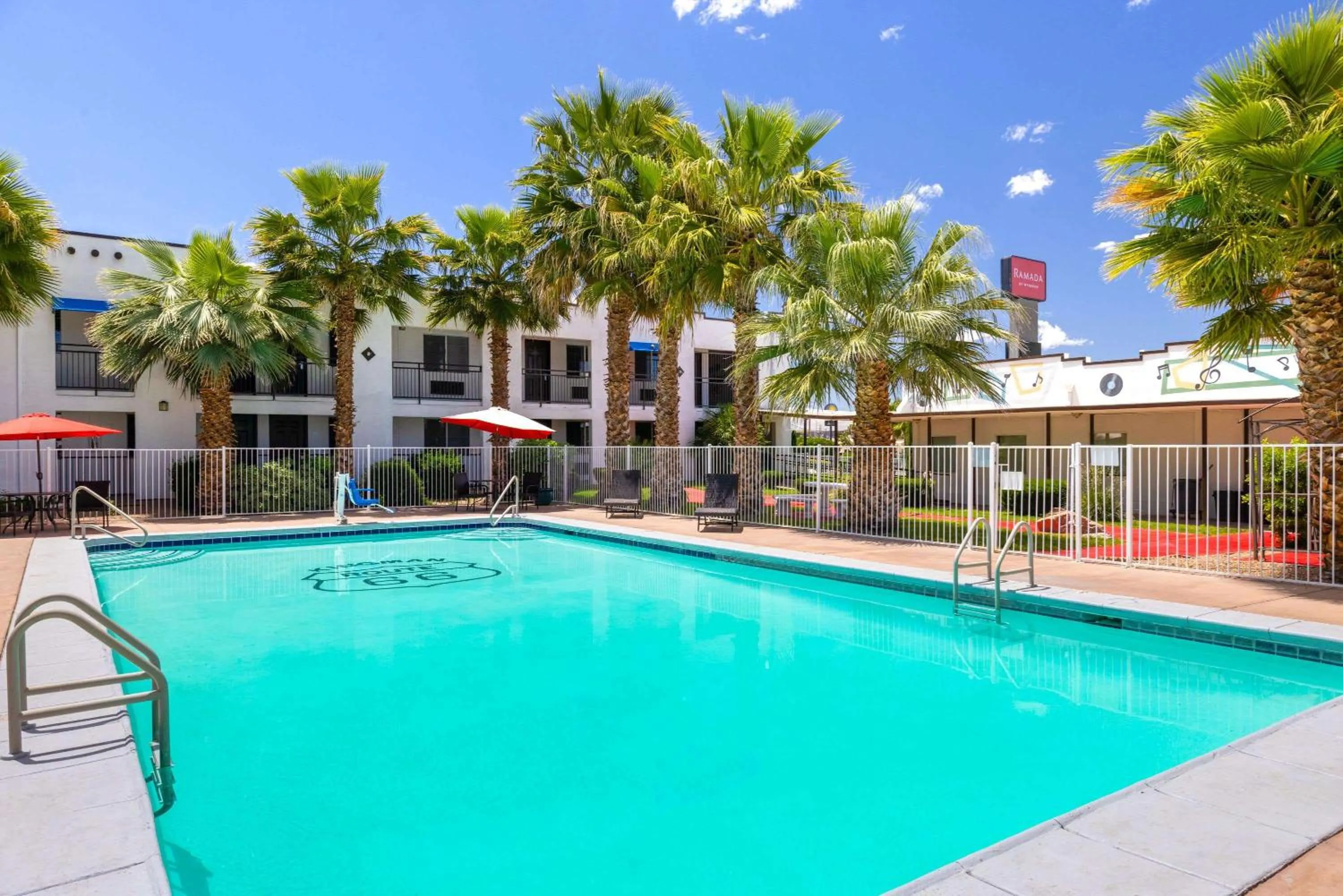 Swimming pool in Ramada by Wyndham Kingman