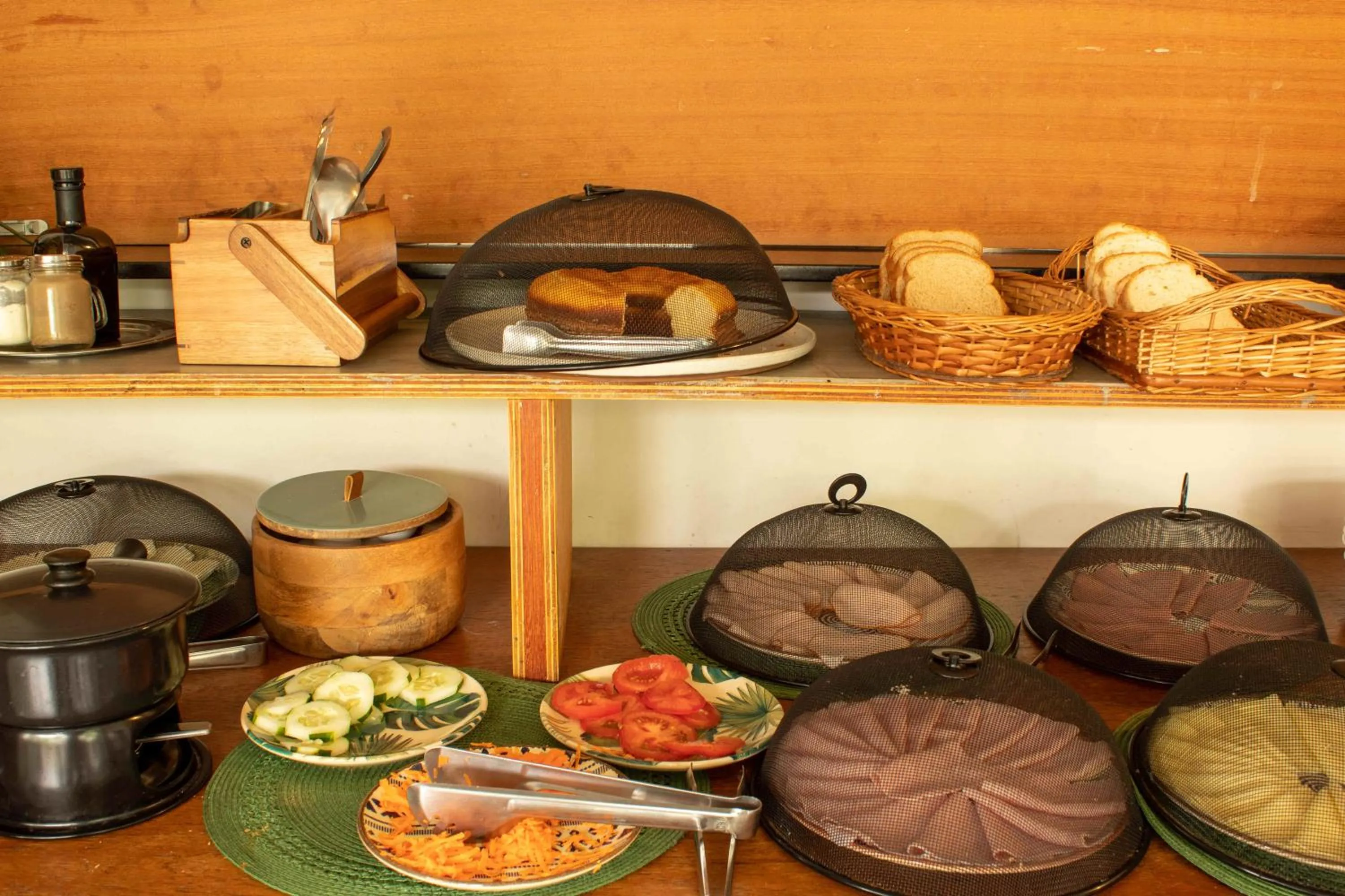 Breakfast in CabanaCopa Hostel