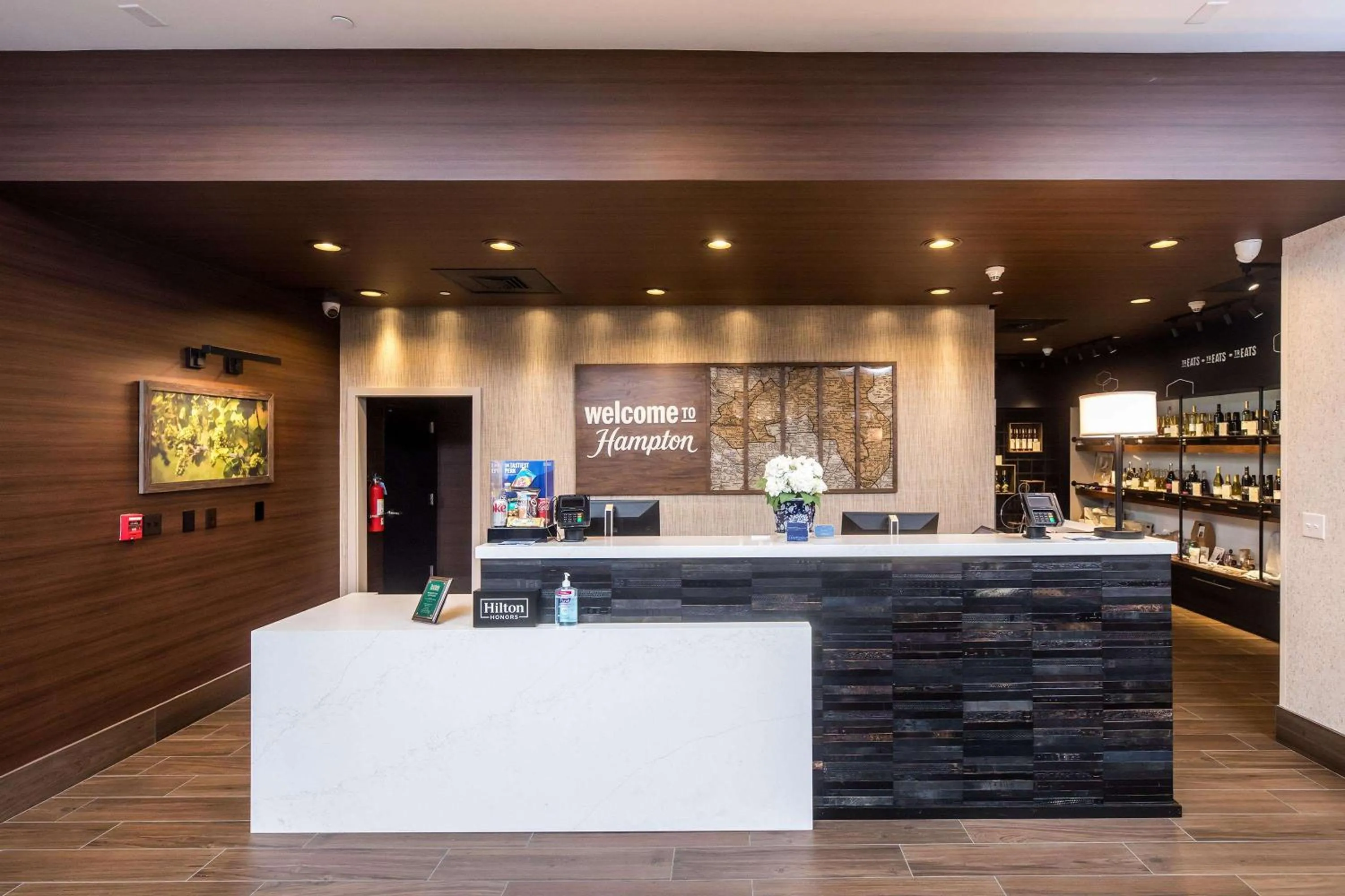 Lobby or reception in Hampton Inn & Suites Dobson