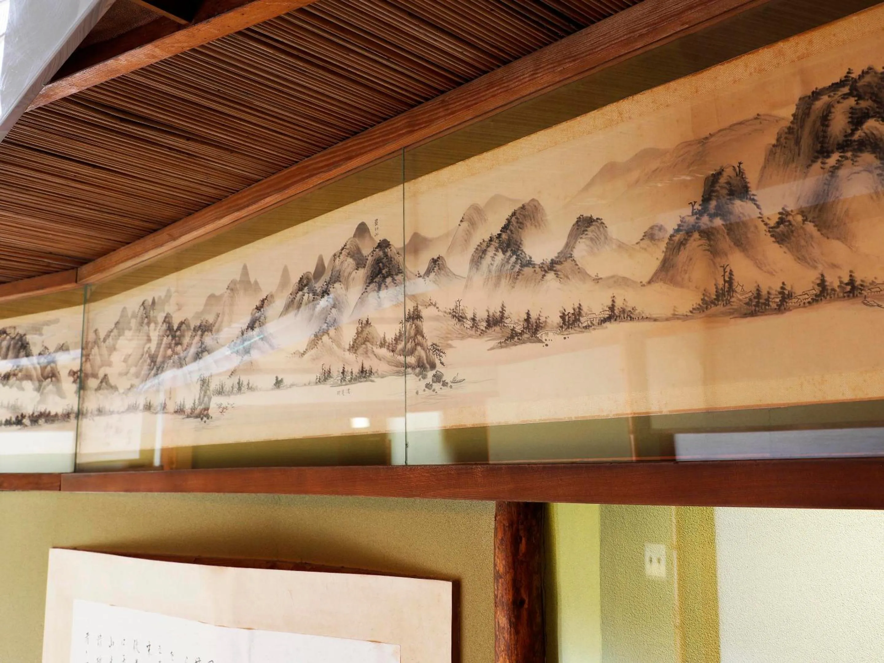 Decorative detail in Seikiro Ryokan Historical Museum Hotel