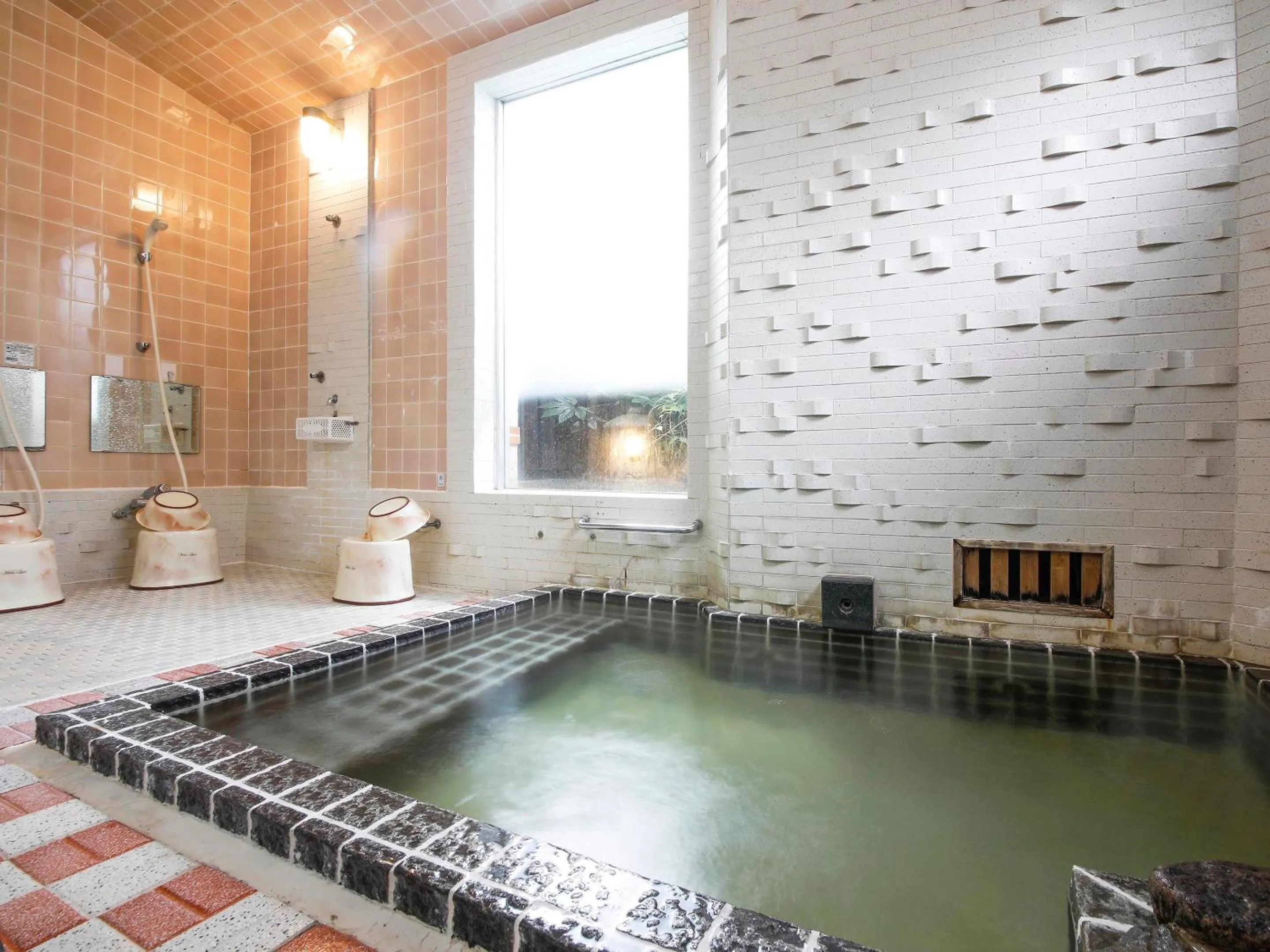 Public Bath in Seikiro Ryokan Historical Museum Hotel