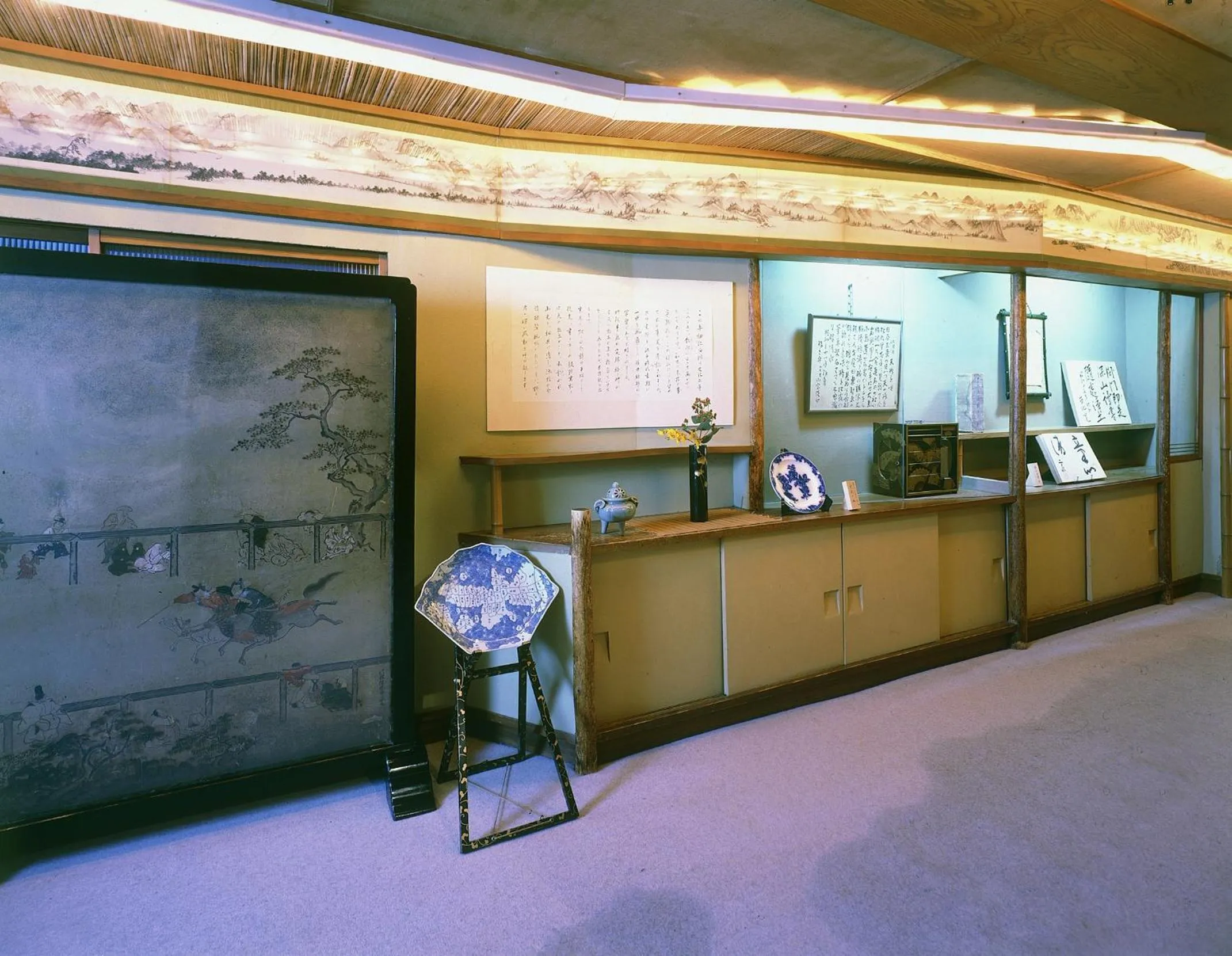 Lobby or reception in Seikiro Ryokan Historical Museum Hotel