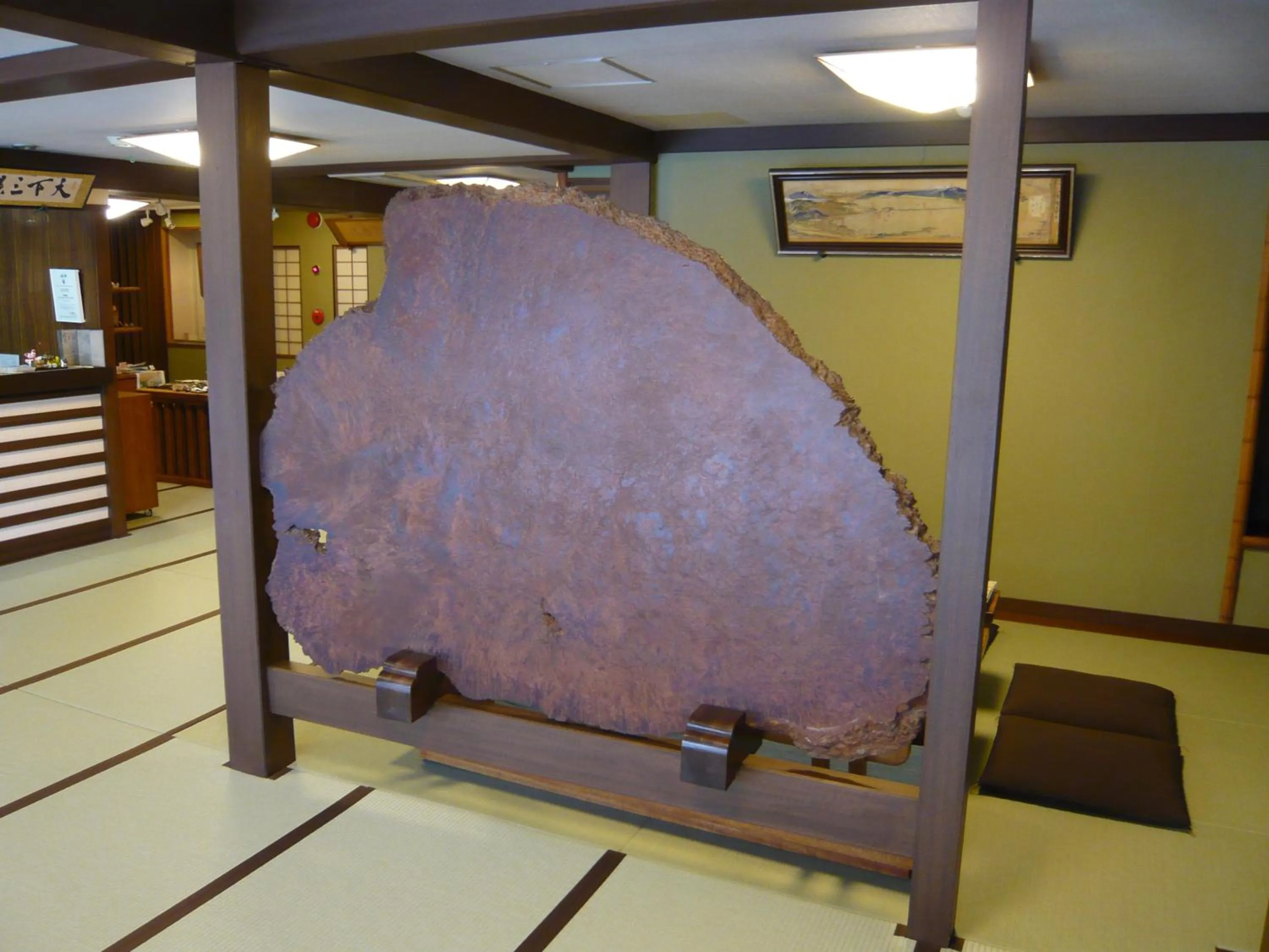 Decorative detail in Seikiro Ryokan Historical Museum Hotel