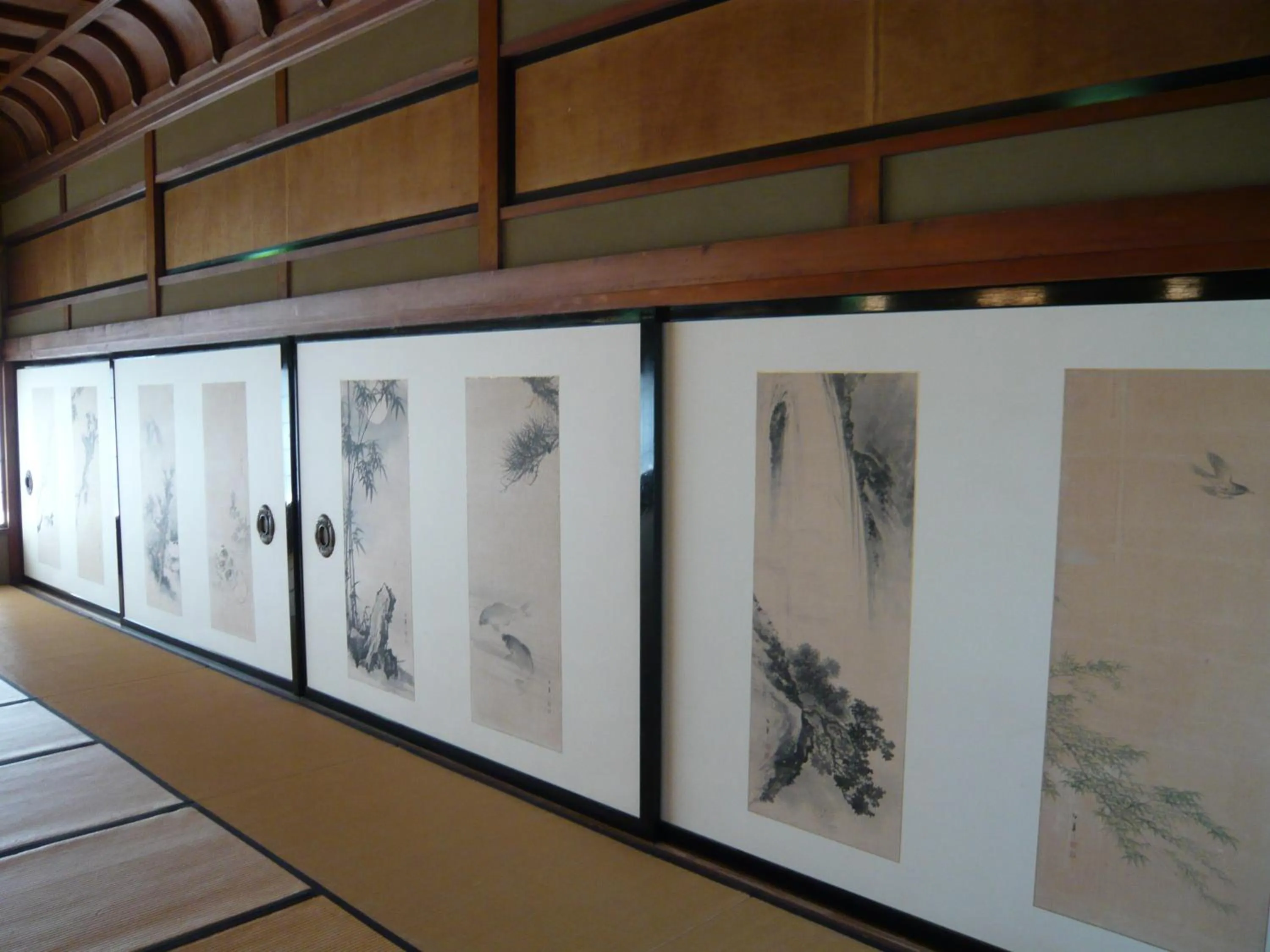 Decorative detail in Seikiro Ryokan Historical Museum Hotel