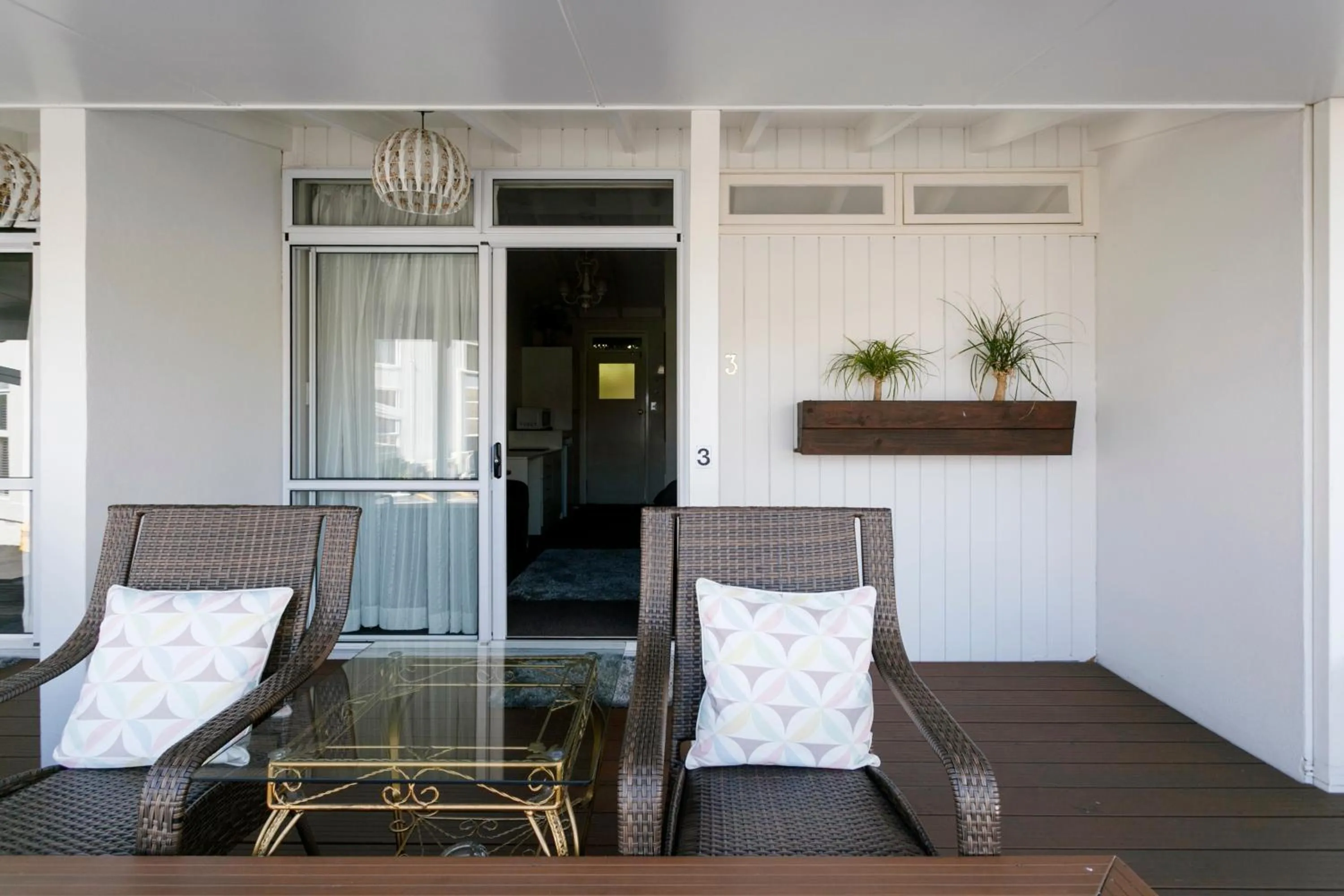 Patio in VU Thermal Lodge