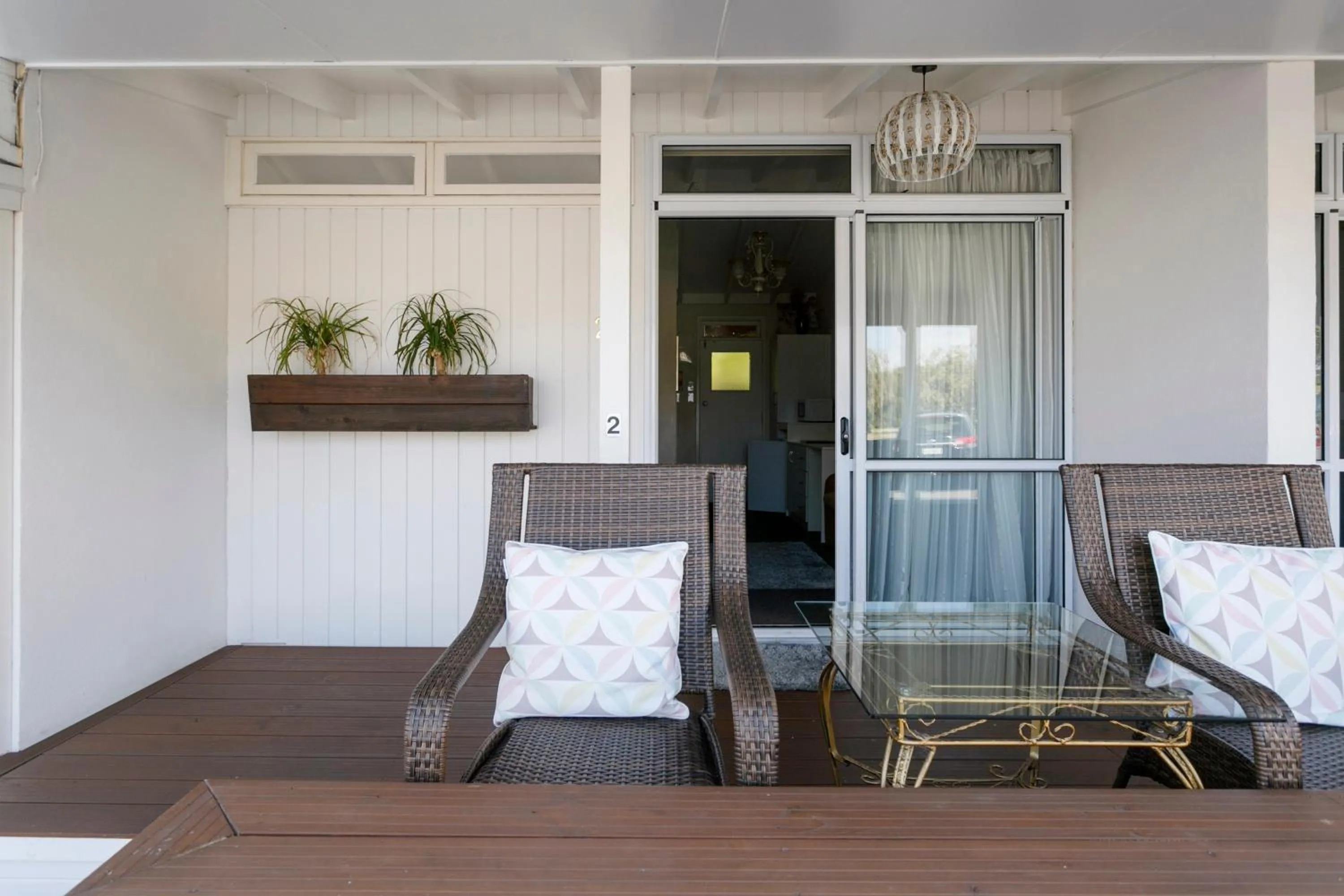 Patio in VU Thermal Lodge