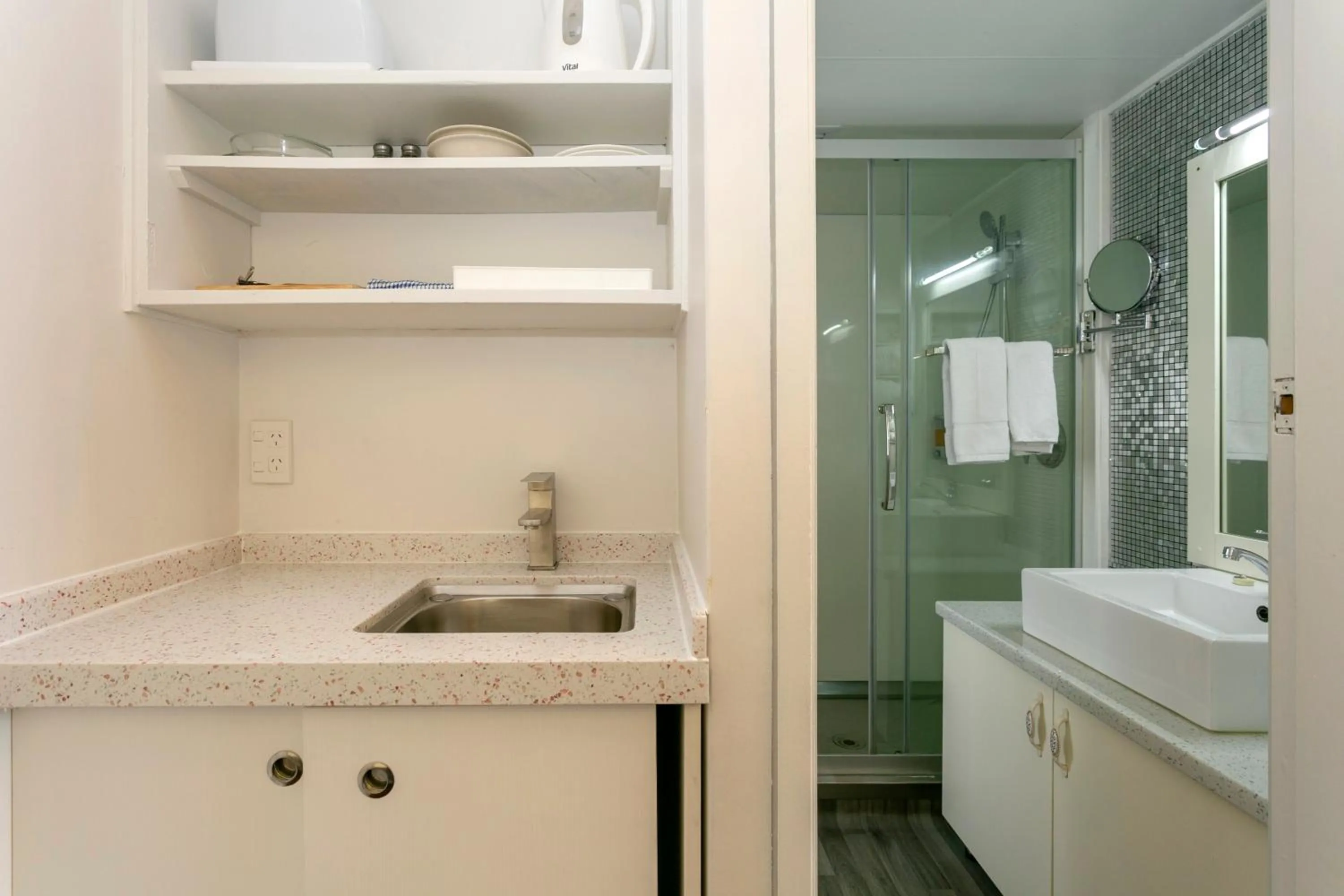 Bathroom in VU Thermal Lodge