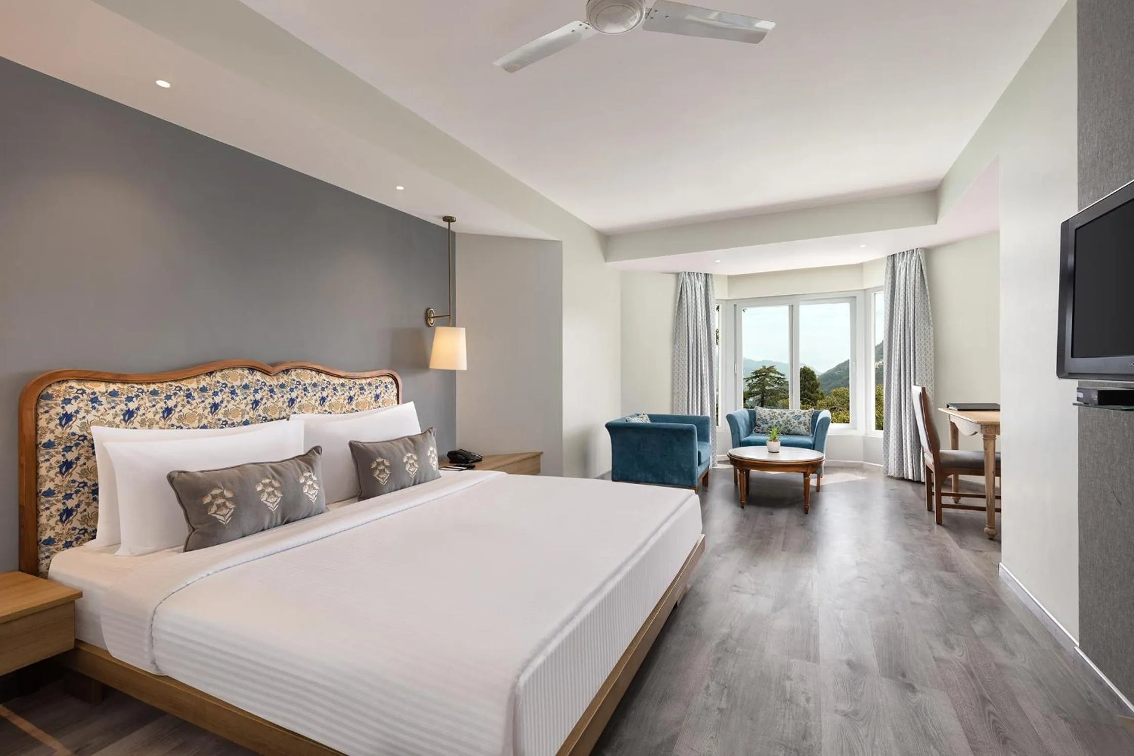 Bedroom, Bed in Fortune Resort Grace, Mussoorie - Member ITC Hotels' Group