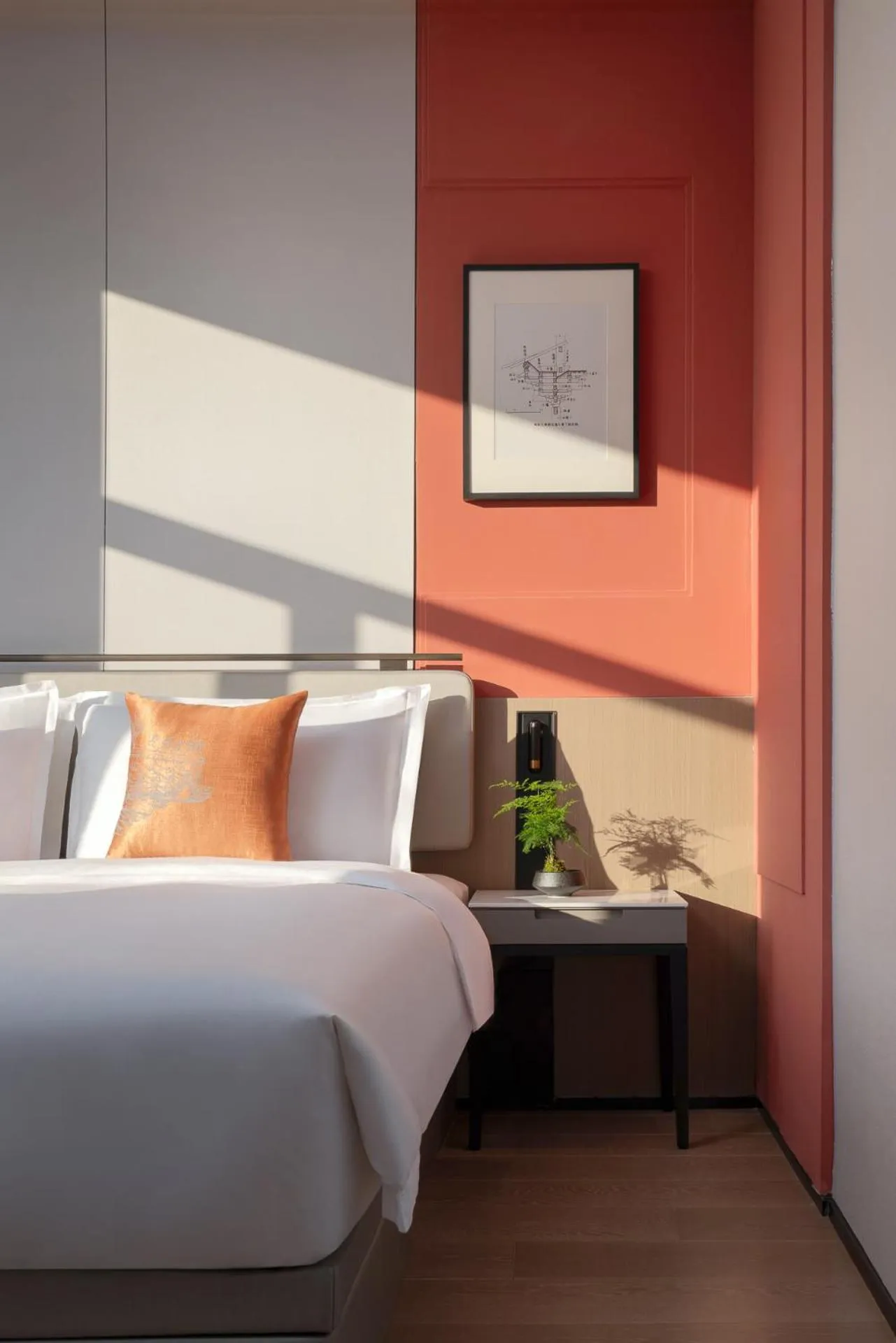 Bed in SSAW Garden Hotel Beijing