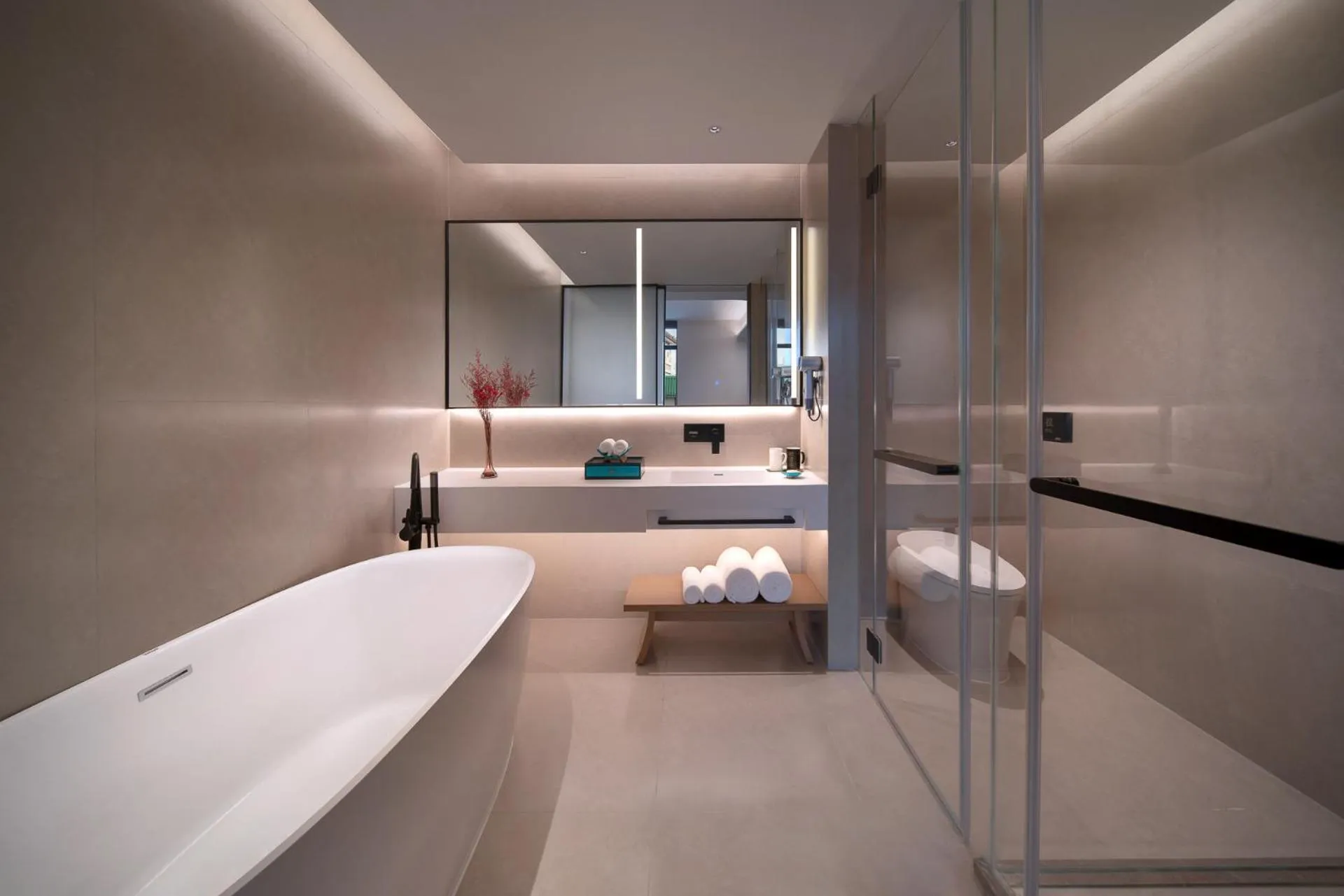 Toilet in SSAW Garden Hotel Beijing