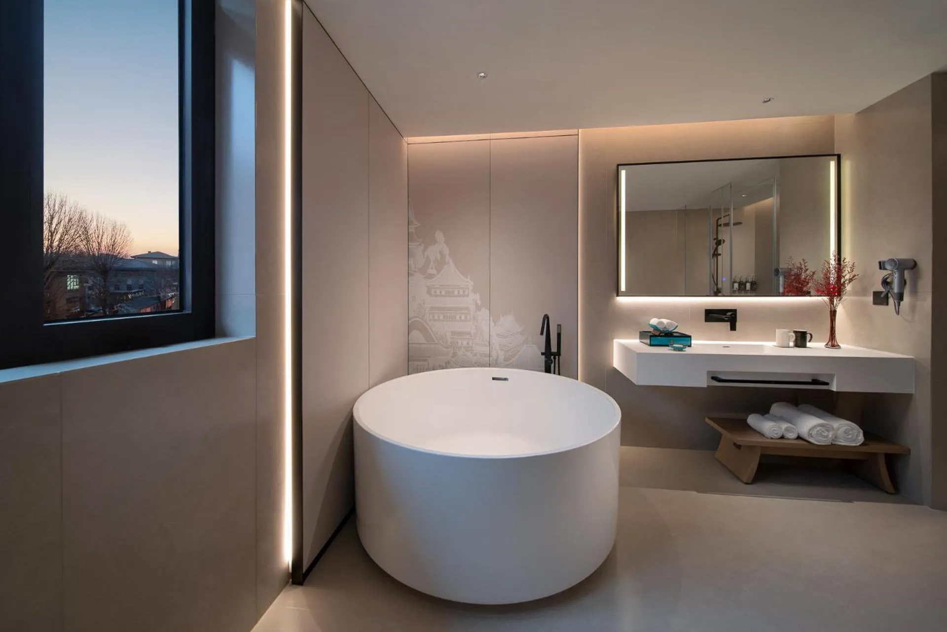 Bath in SSAW Garden Hotel Beijing