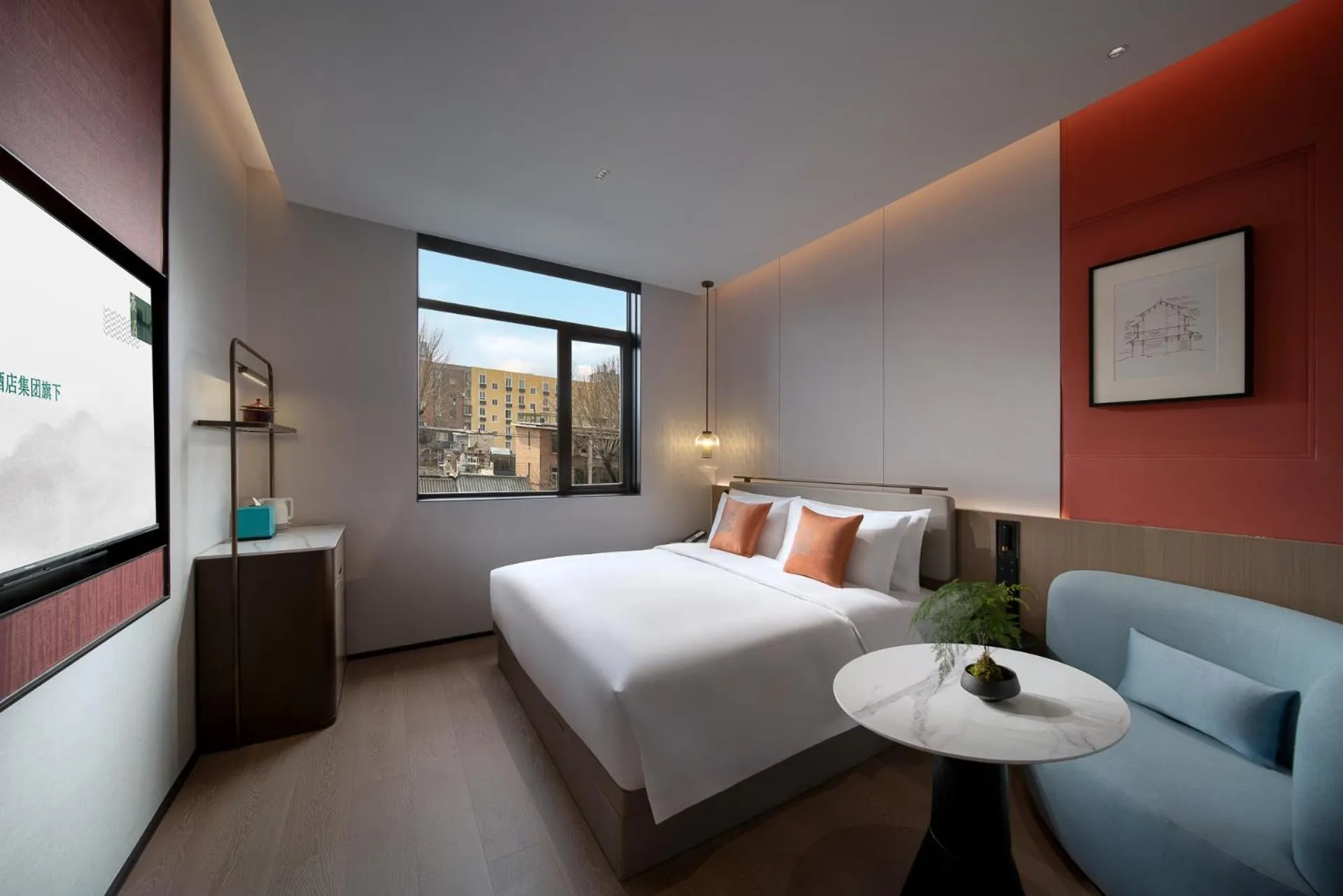 Photo of the whole room, Bed in SSAW Garden Hotel Beijing