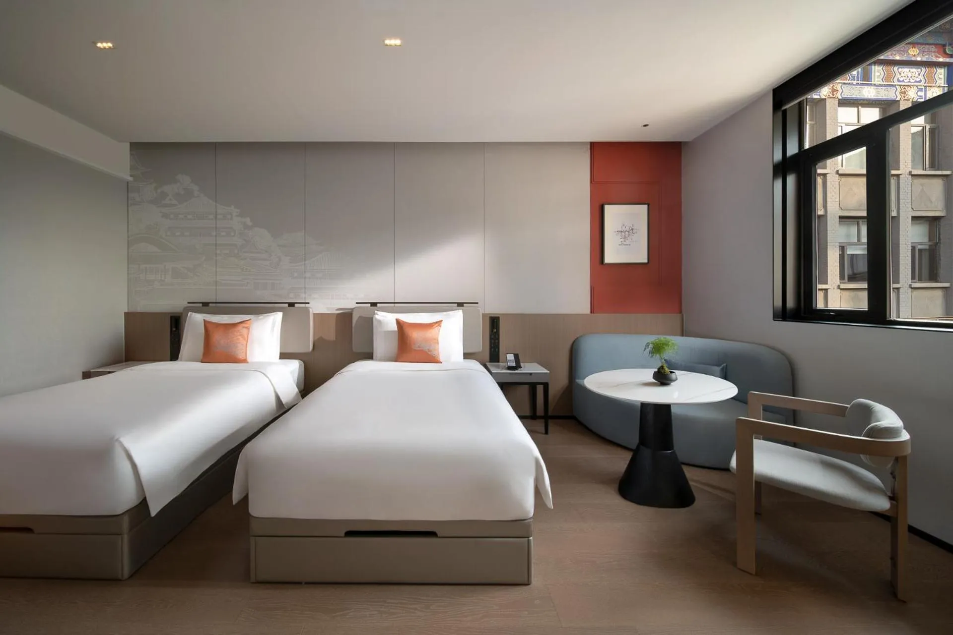 Photo of the whole room, Bed in SSAW Garden Hotel Beijing