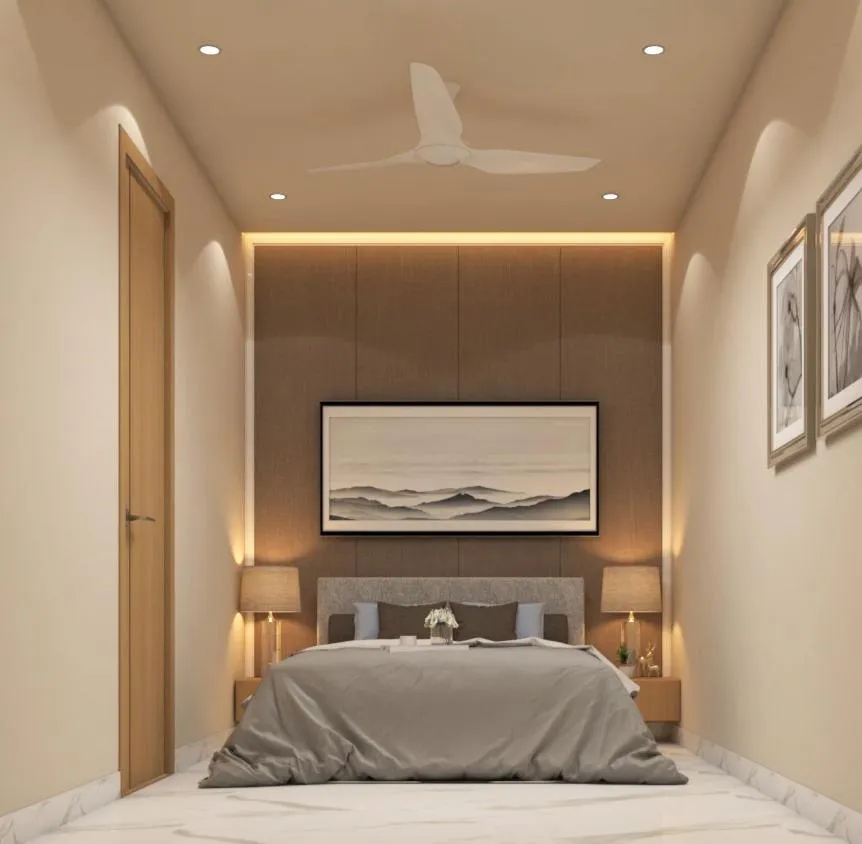 Bed in Taj Inn Hotel