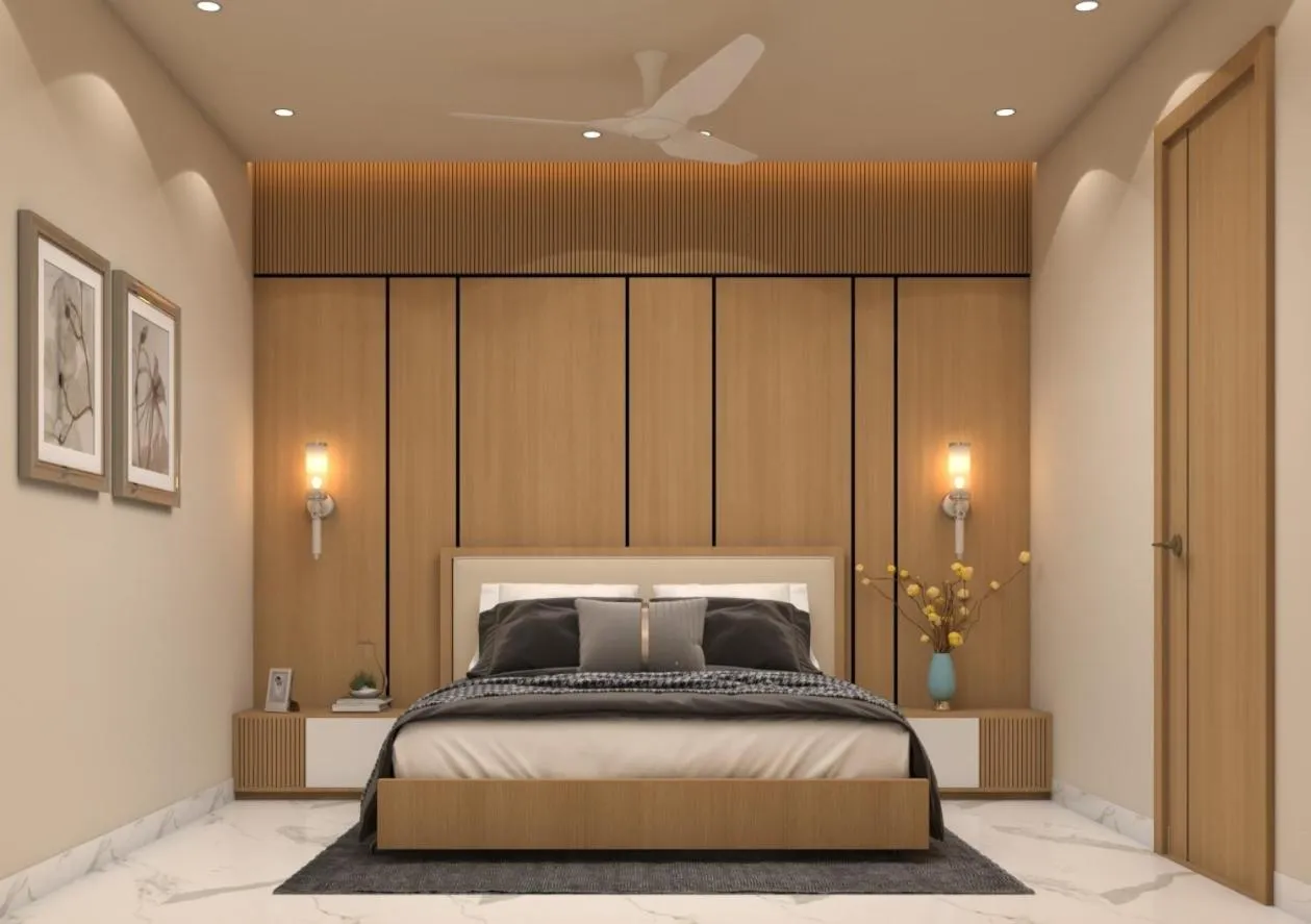 Bed in Taj Inn Hotel