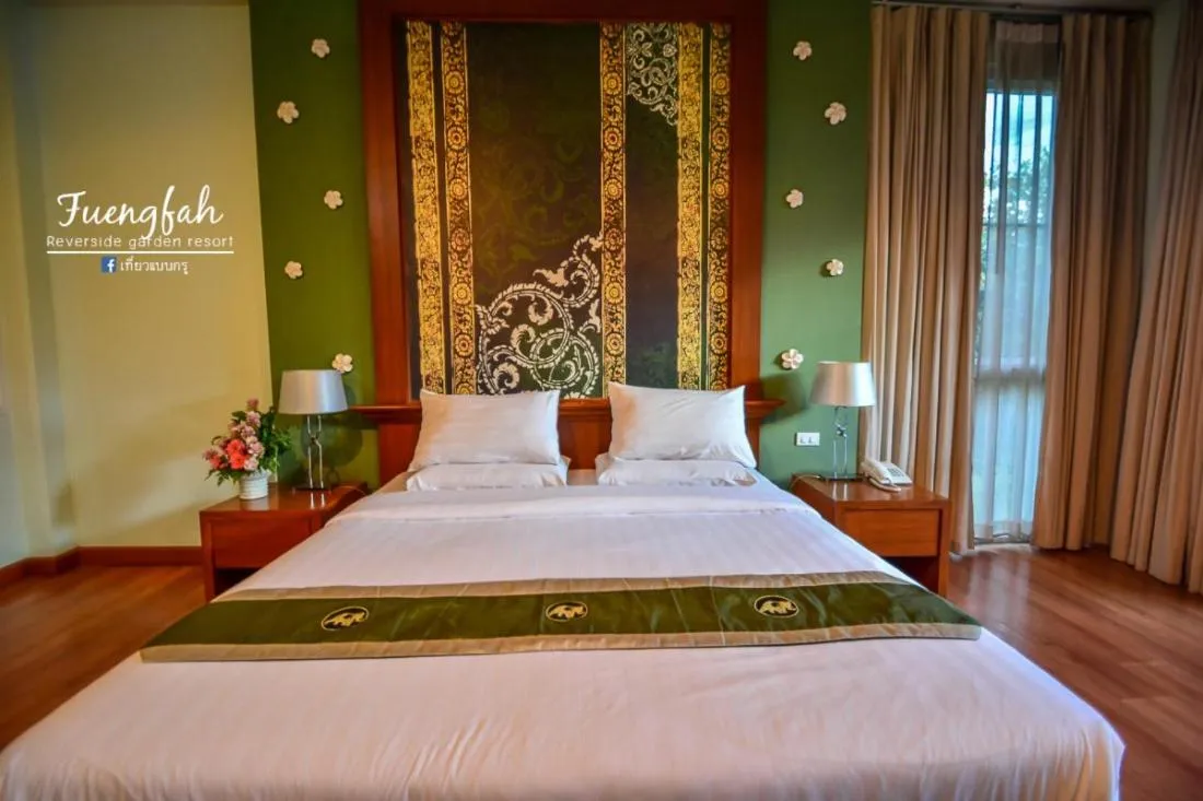 Bed in Fueng Fah Riverside Gardens Resort