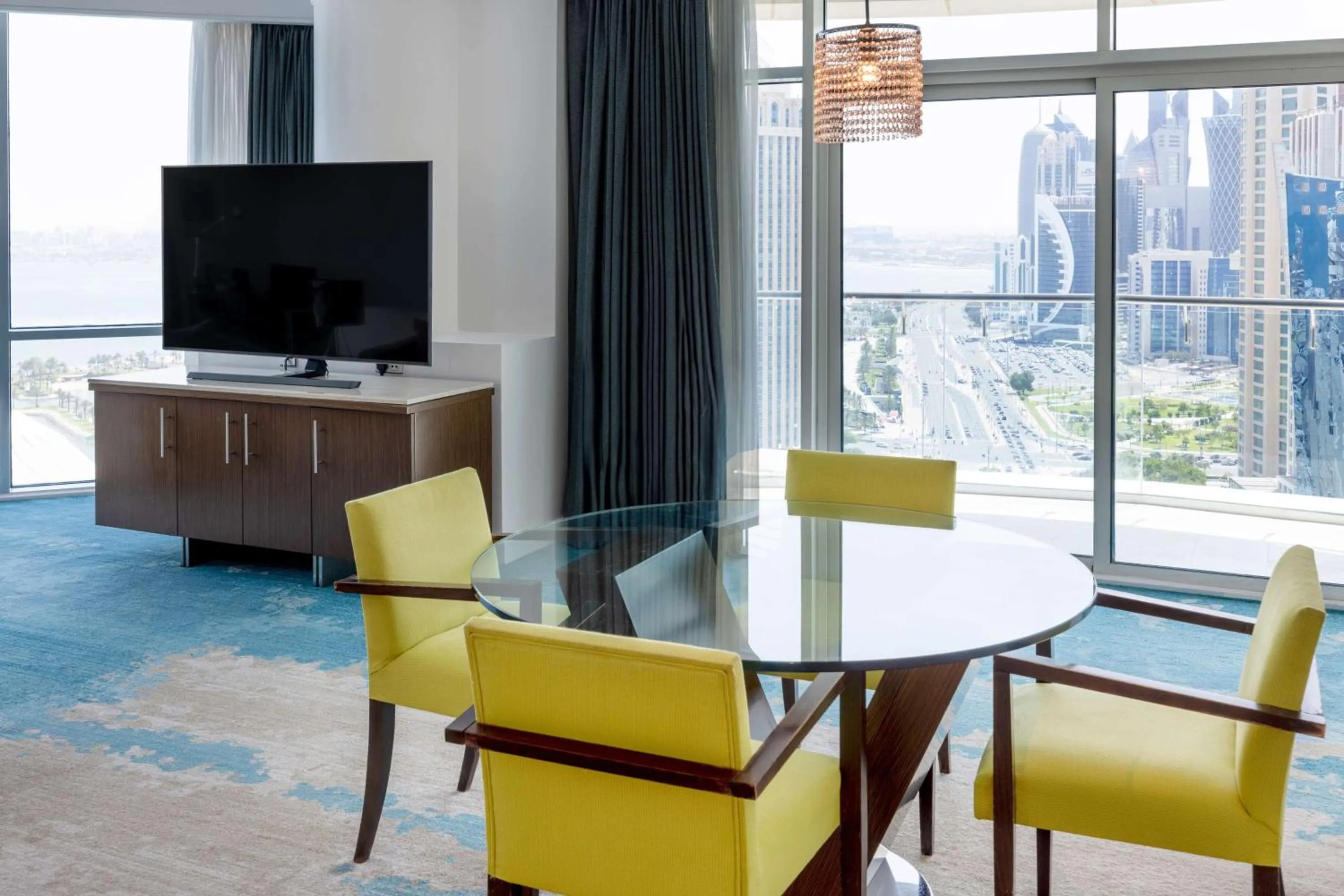 Living room in Hilton Doha