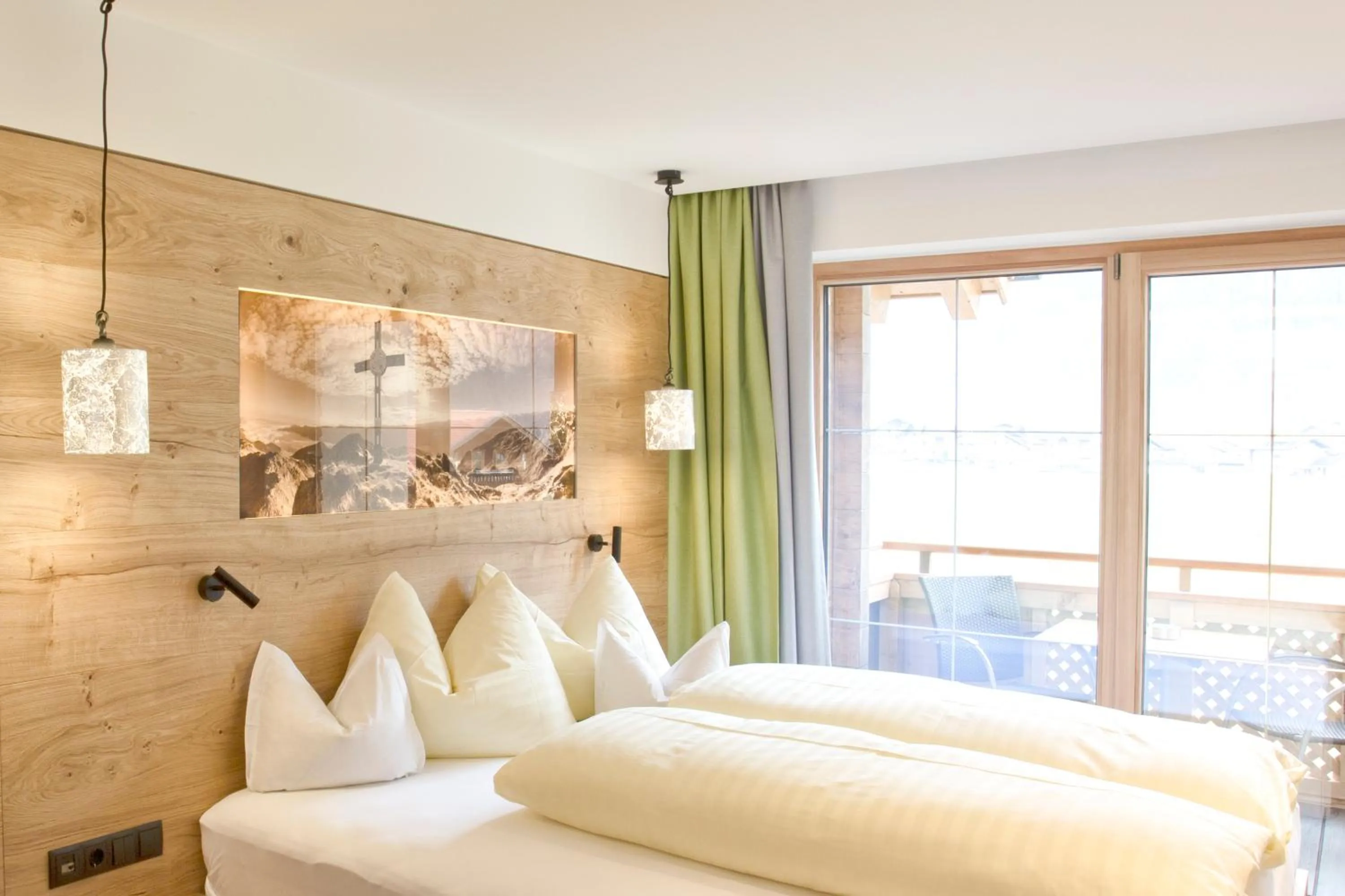 Bedroom, Bed in Ferienhotel Sonnenhof