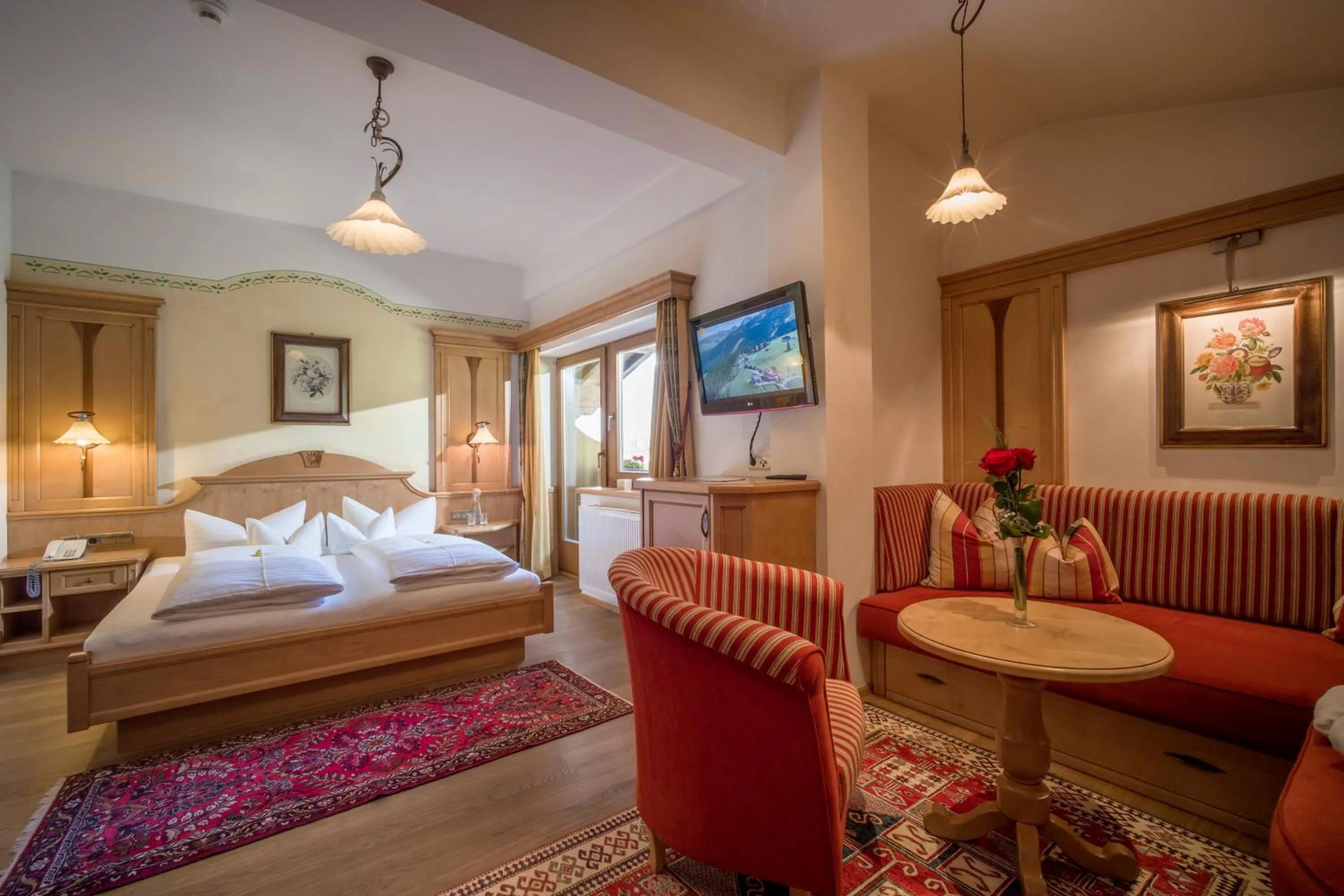 Bedroom, Bed in Ferienhotel Sonnenhof