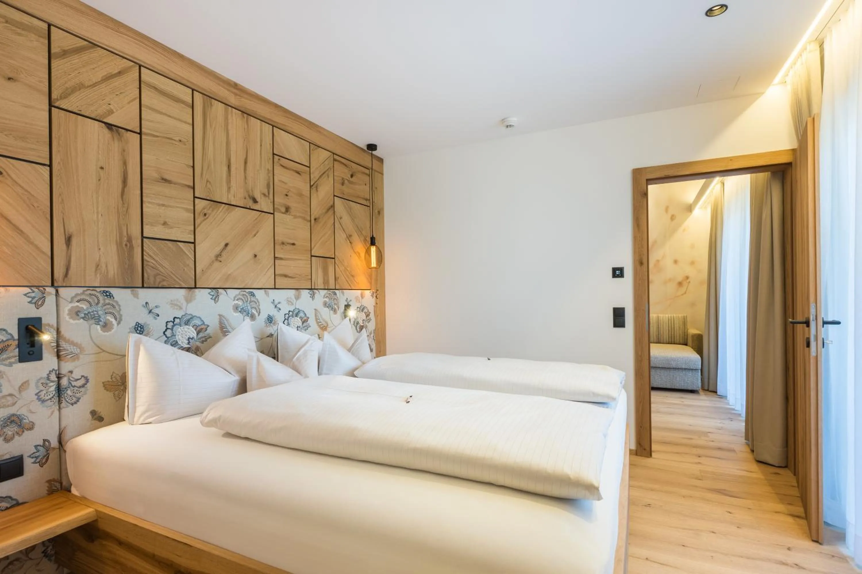 Bed in Hotel Sonnenhof