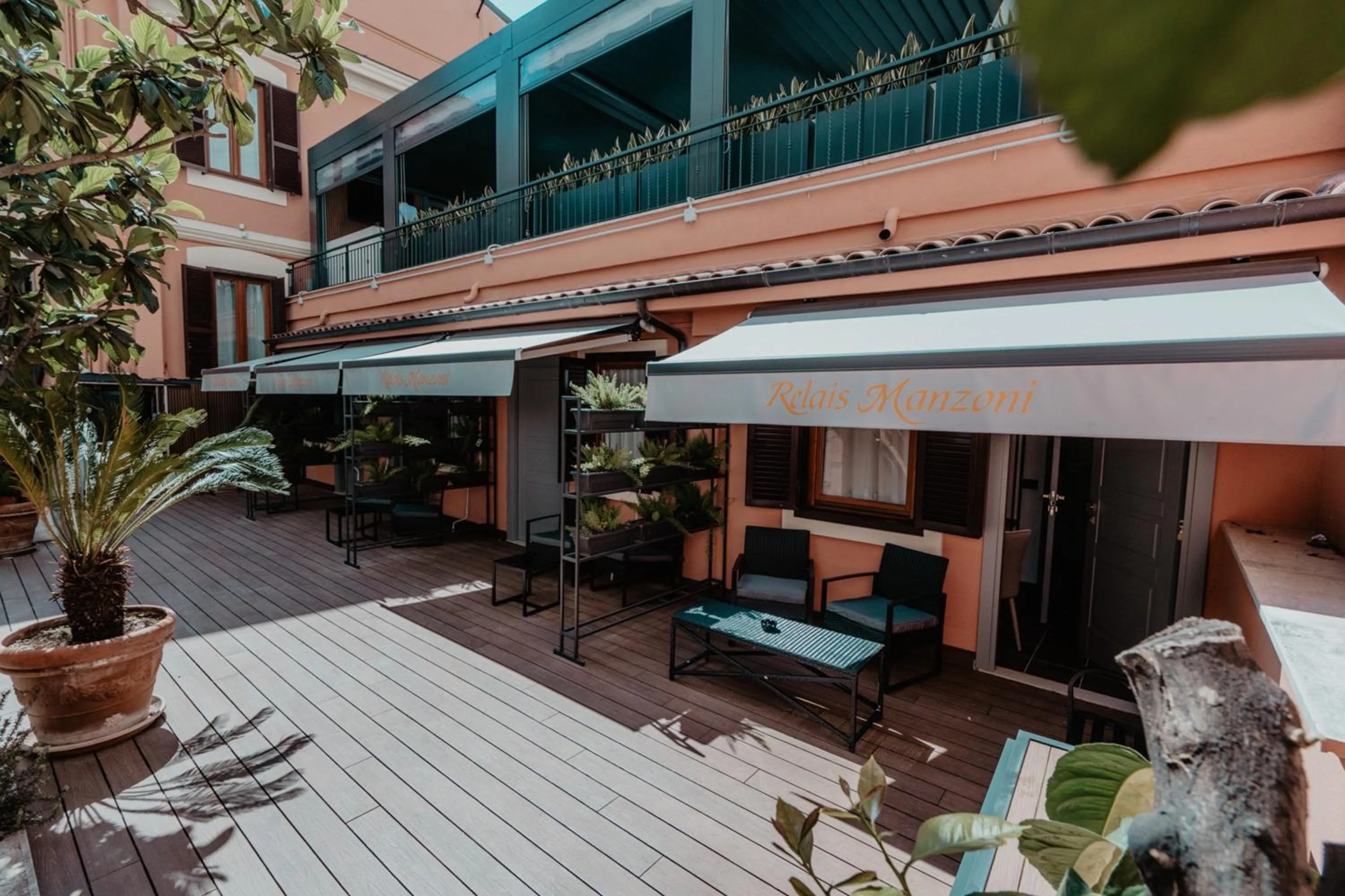 Patio in Relais Manzoni