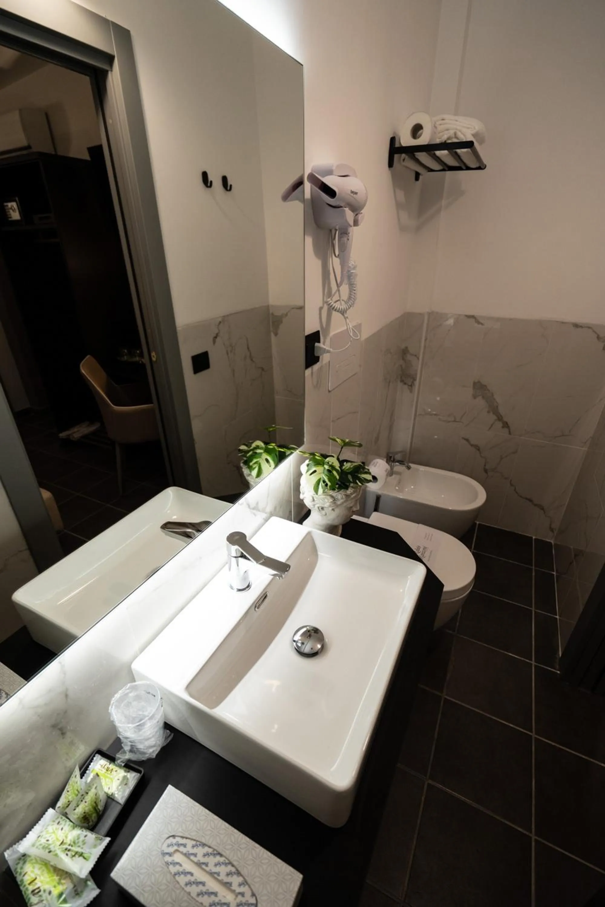 Bathroom in Relais Manzoni