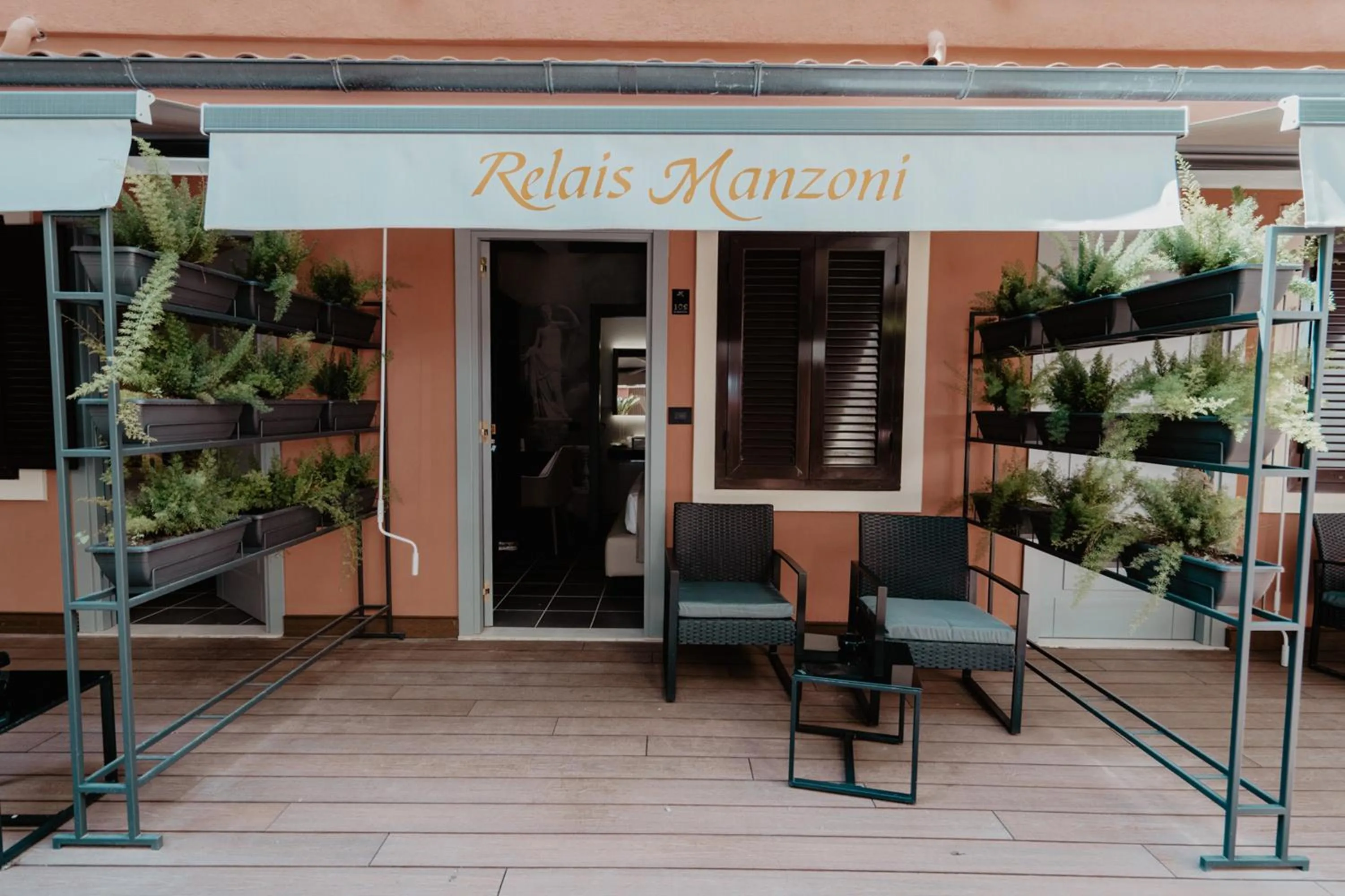 Patio in Relais Manzoni