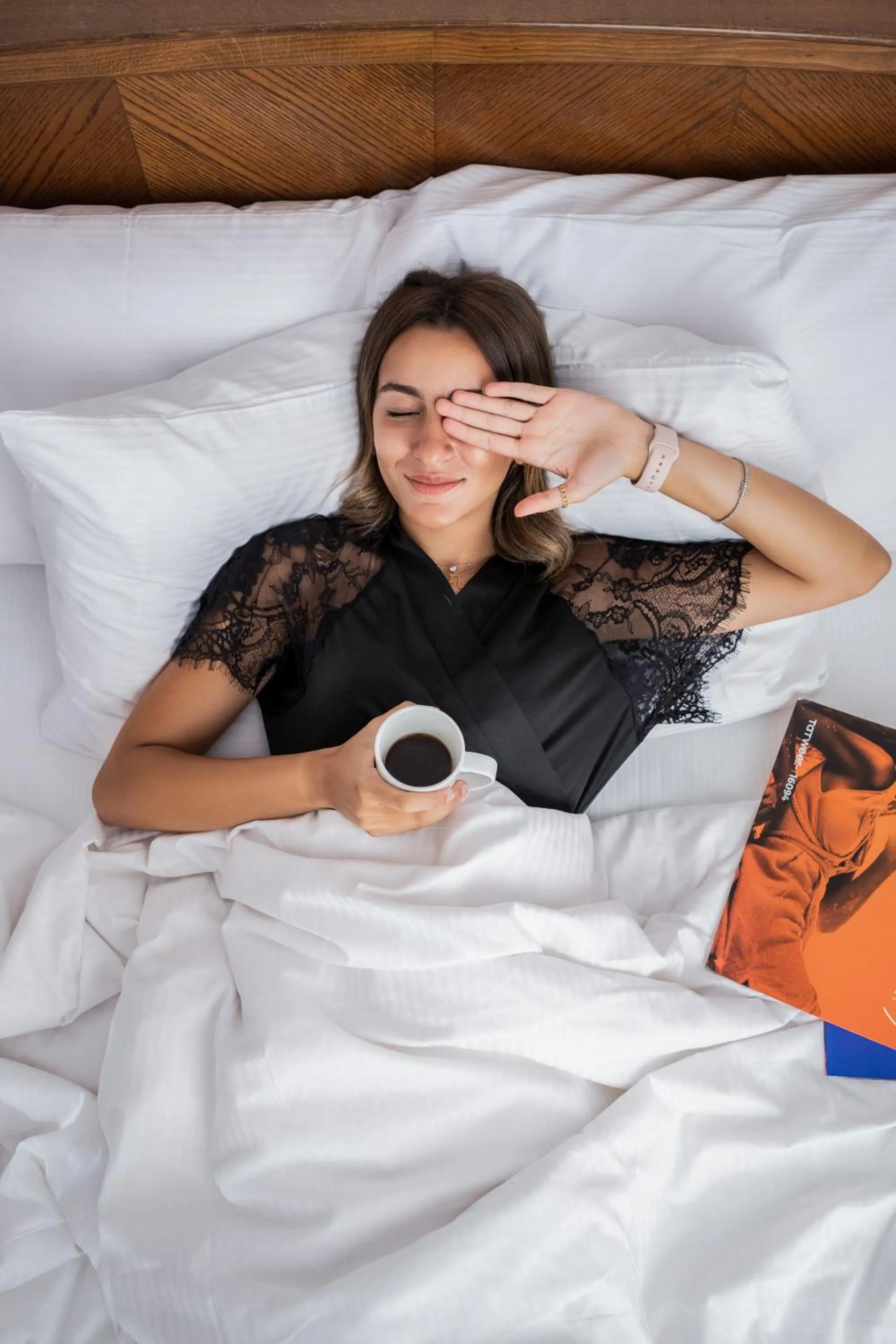 Bed in Hilton Cairo Zamalek Residences