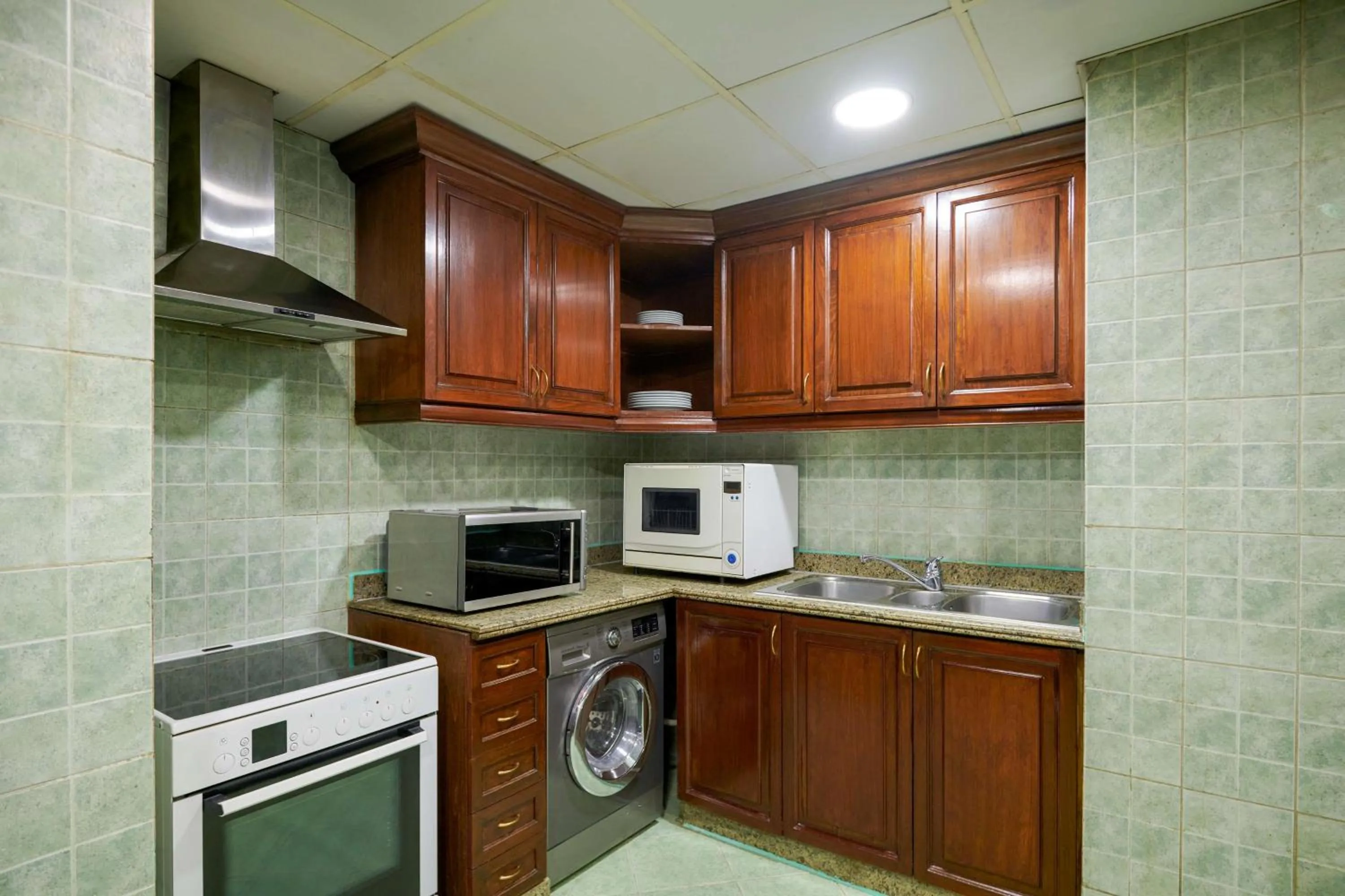 Kitchen or kitchenette in Hilton Cairo Zamalek Residences