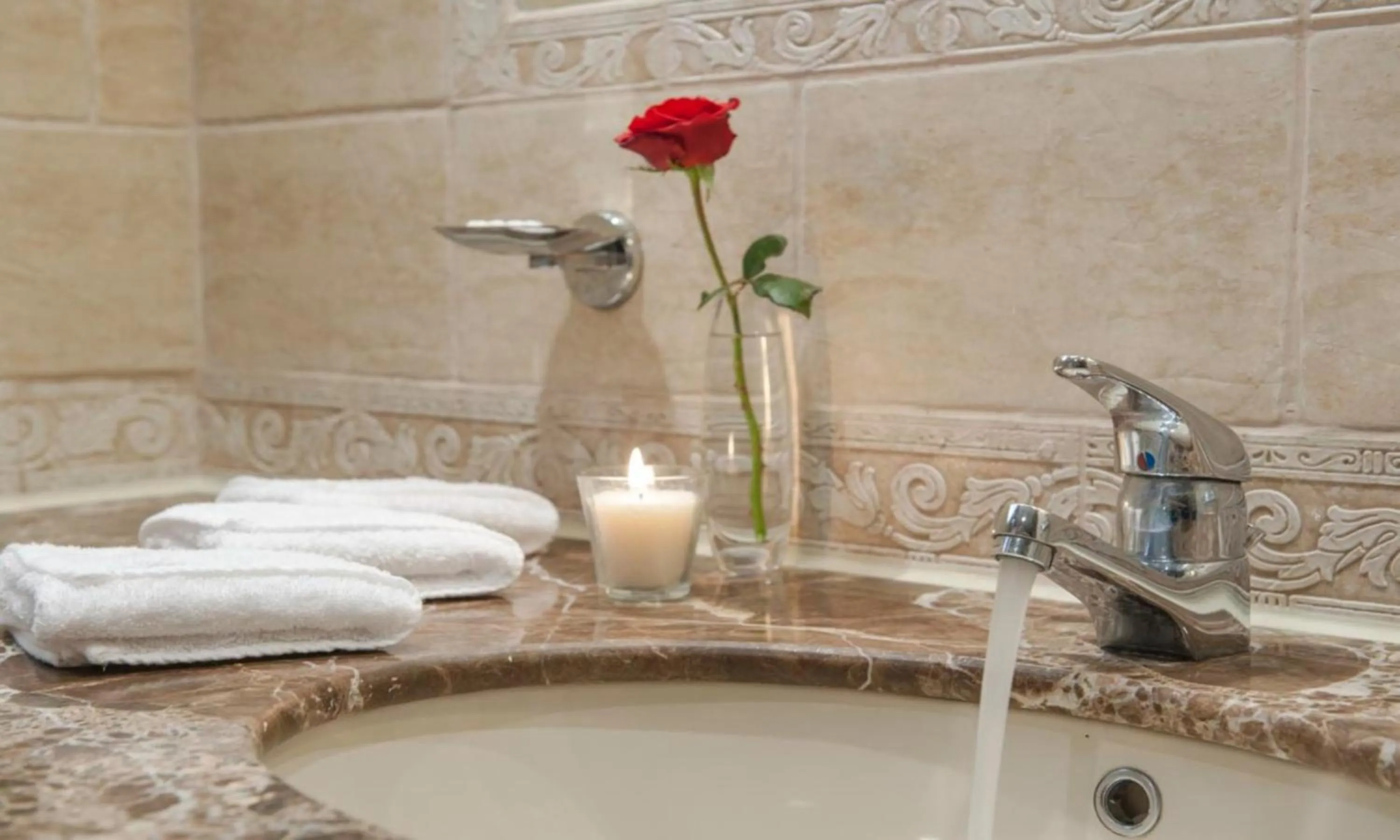 Toilet in Hilton Cairo Zamalek Residences