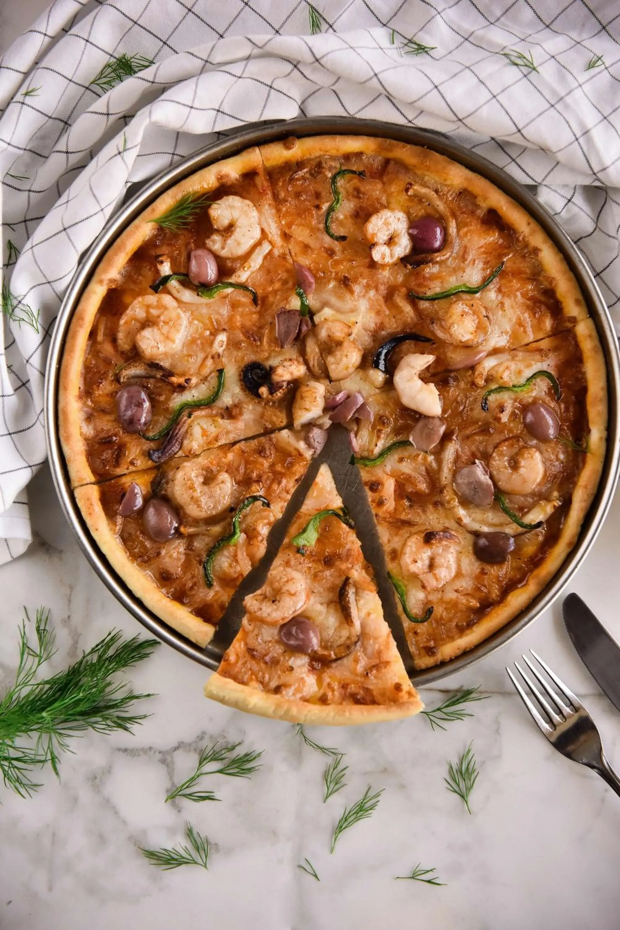 Dining area in Hilton Cairo Zamalek Residences