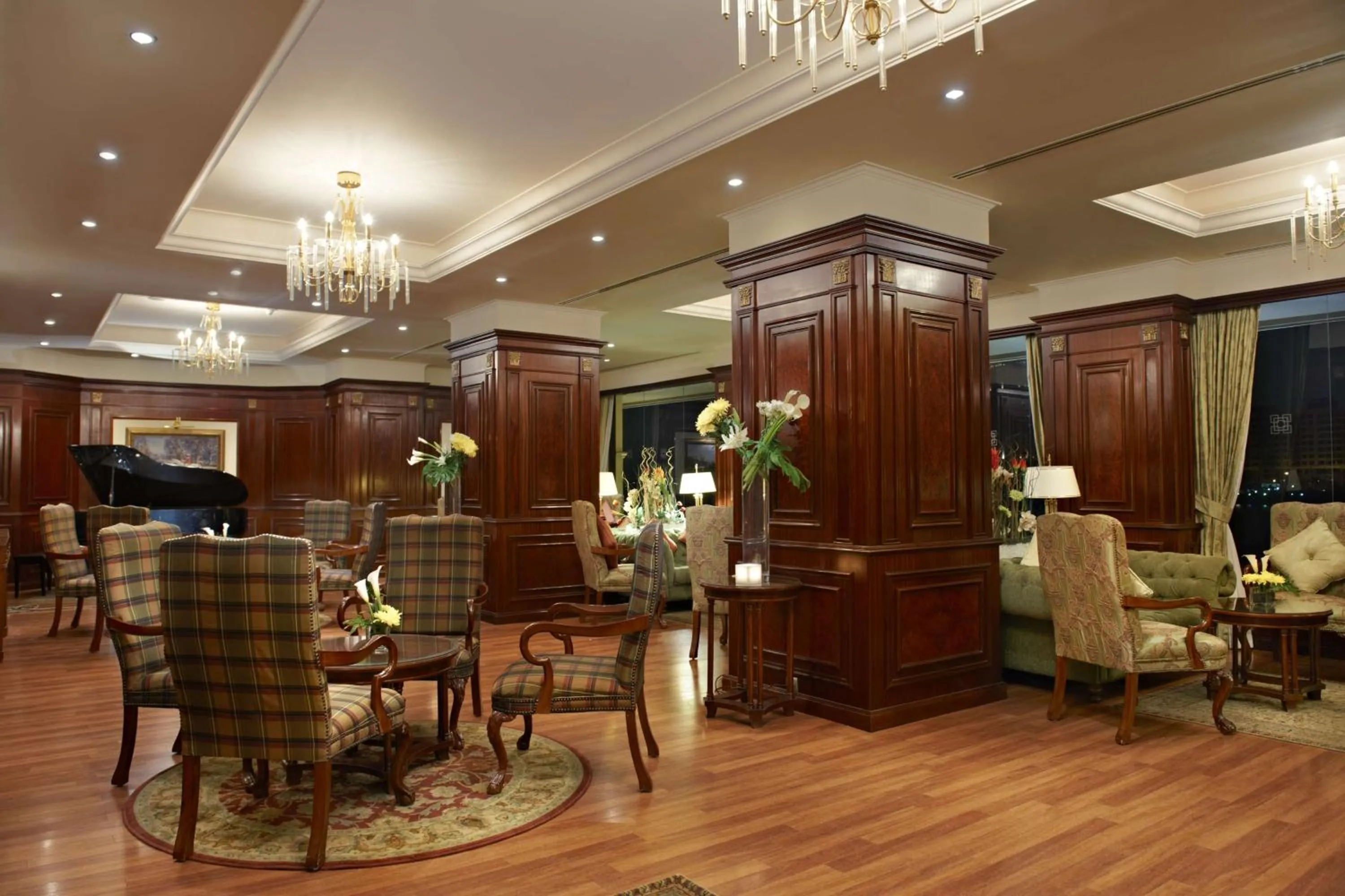 Dining area in Hilton Cairo Zamalek Residences