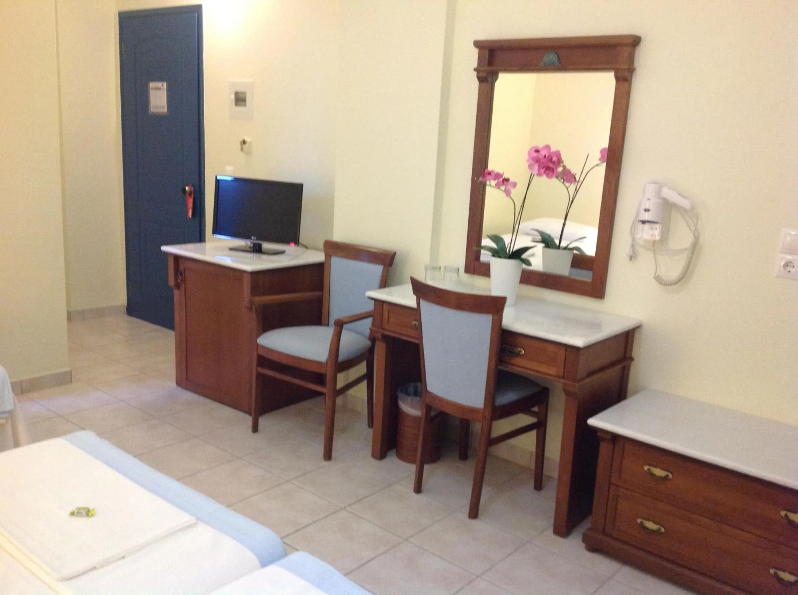 Decorative detail in Florena Hotel