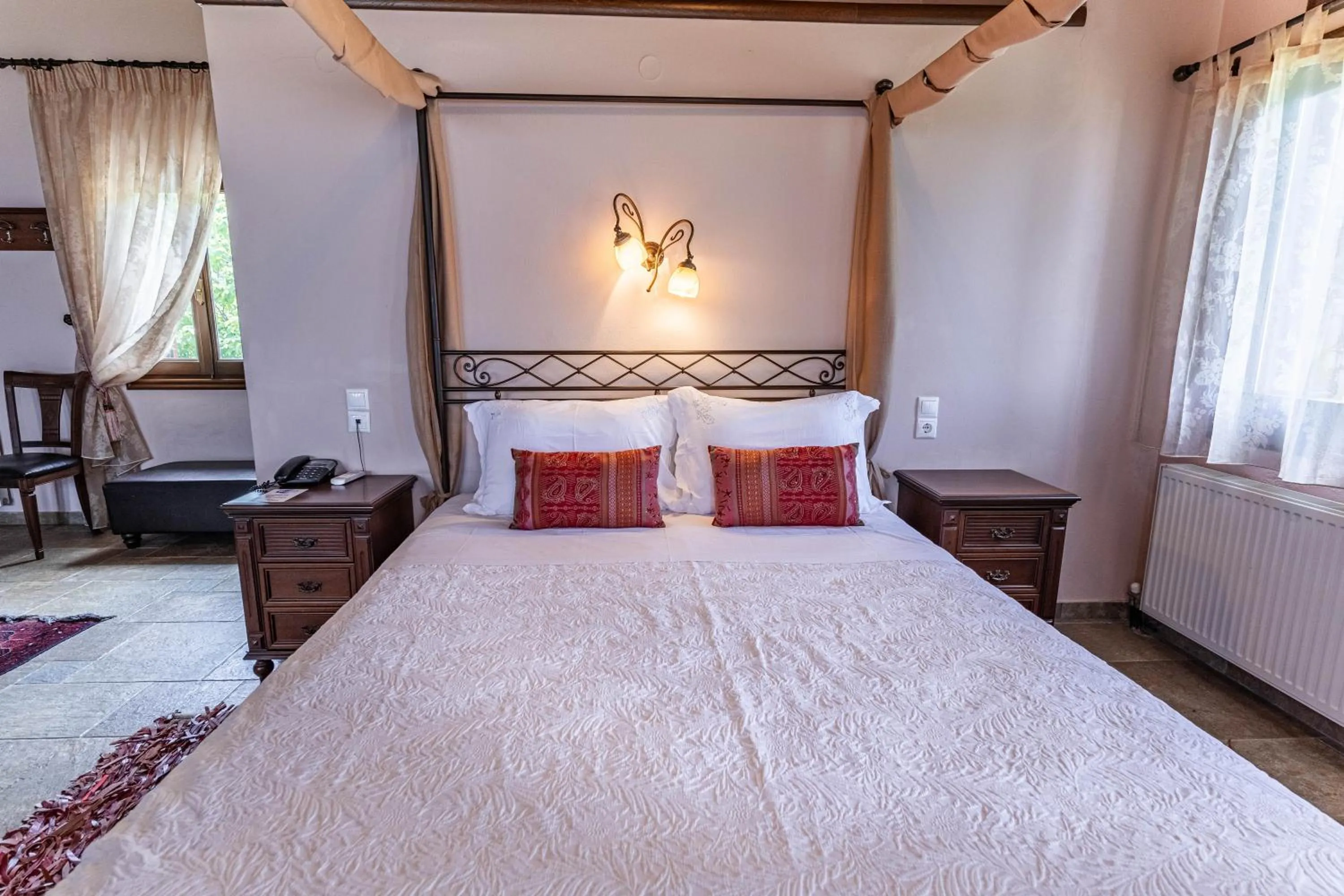 Bed in Guesthouse Iris