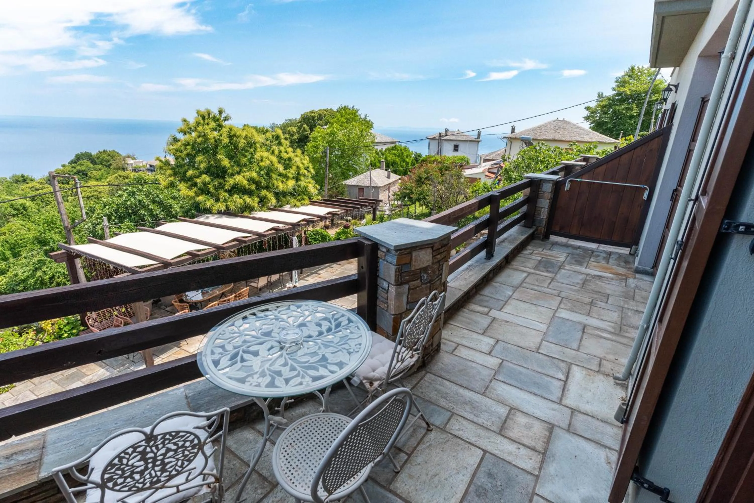 Balcony/Terrace in Guesthouse Iris
