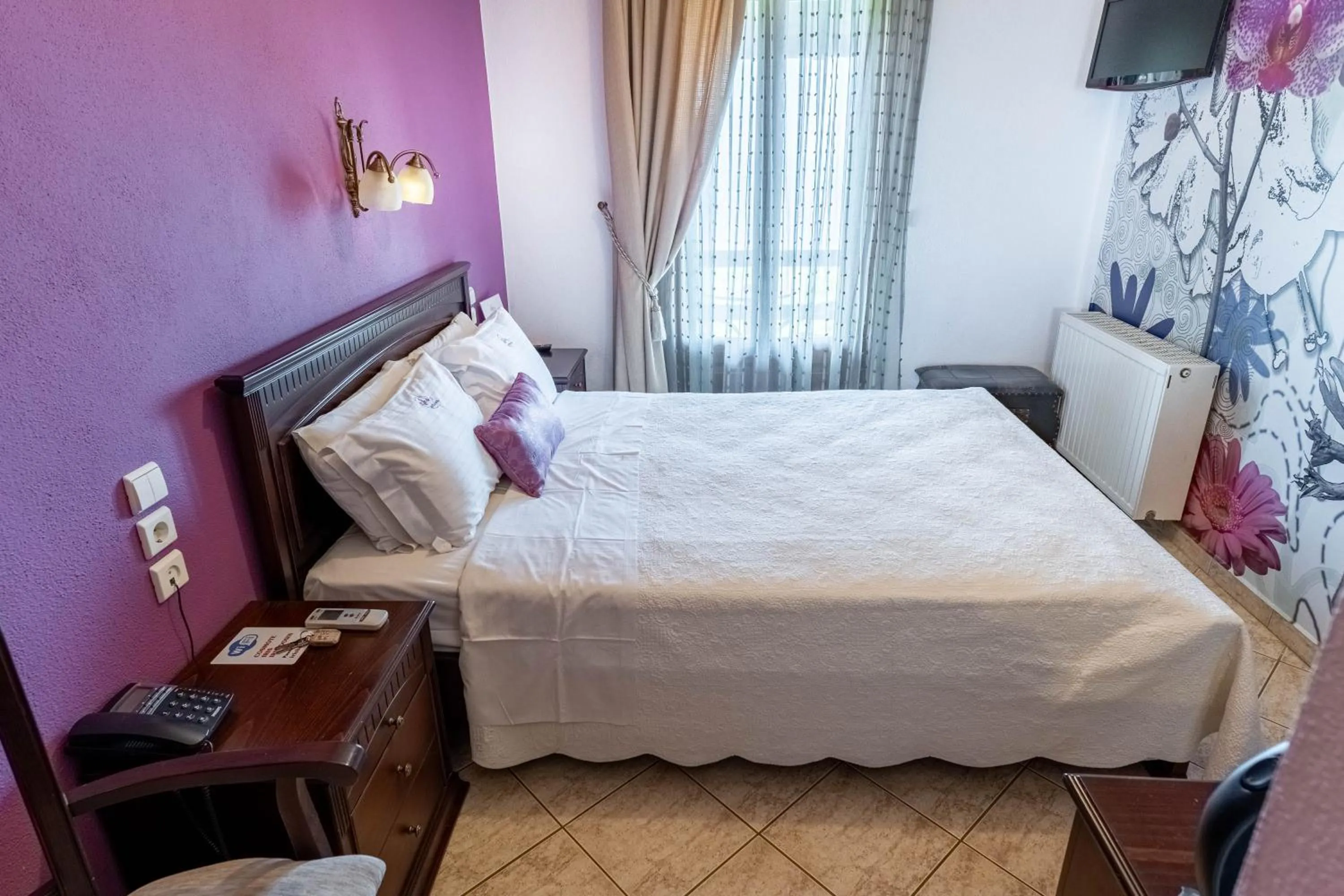 Bed in Guesthouse Iris