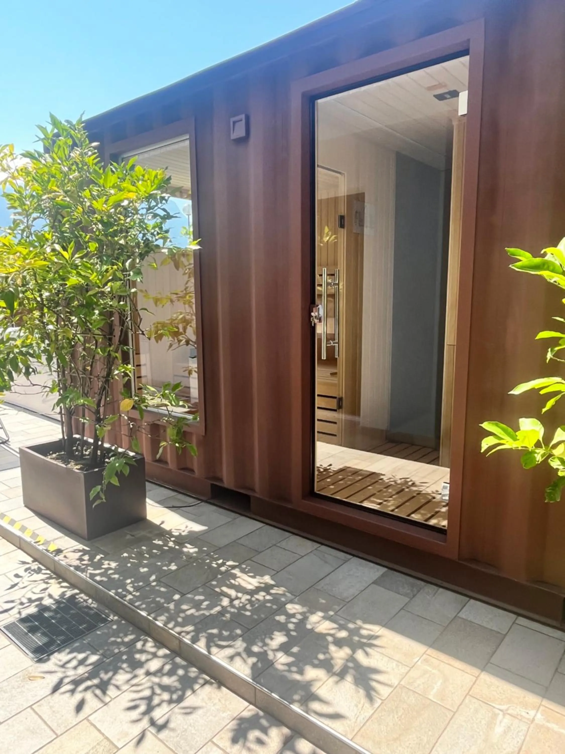 Sauna in Hotel Virgilio