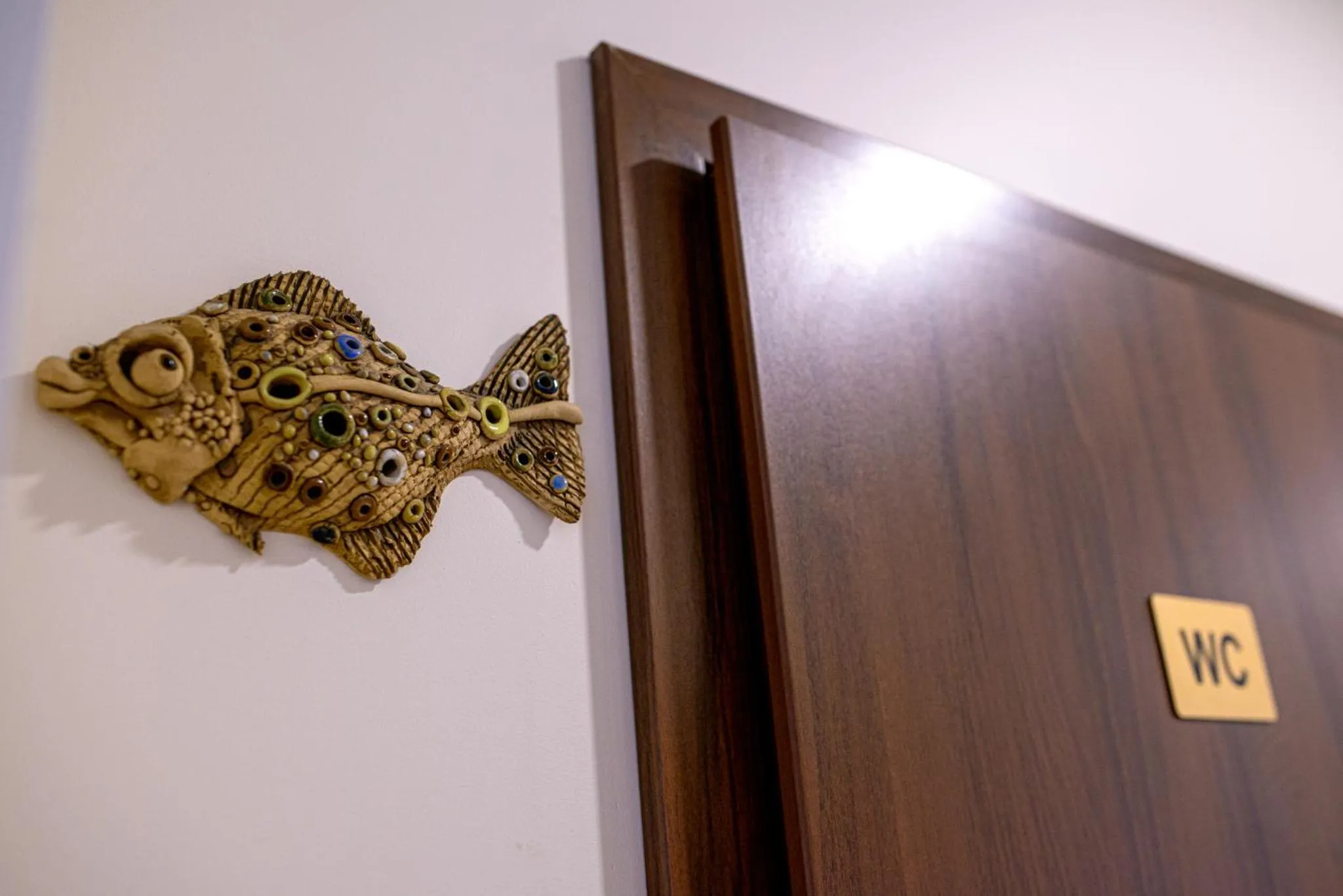 Decorative detail in Klaipeda Hostel