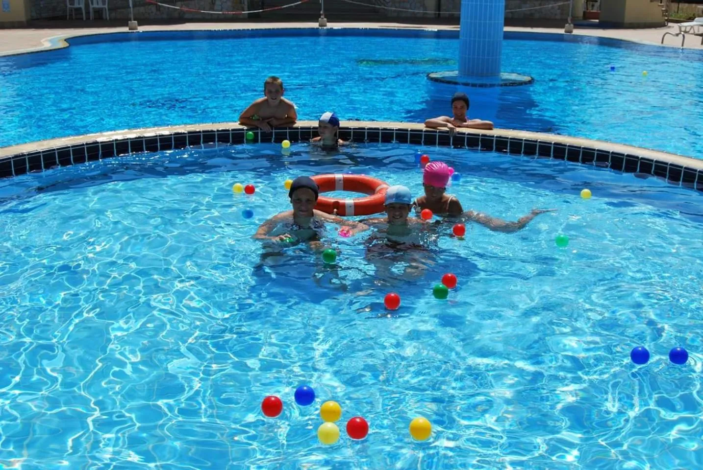 Pool view in Hotel Gran Duca