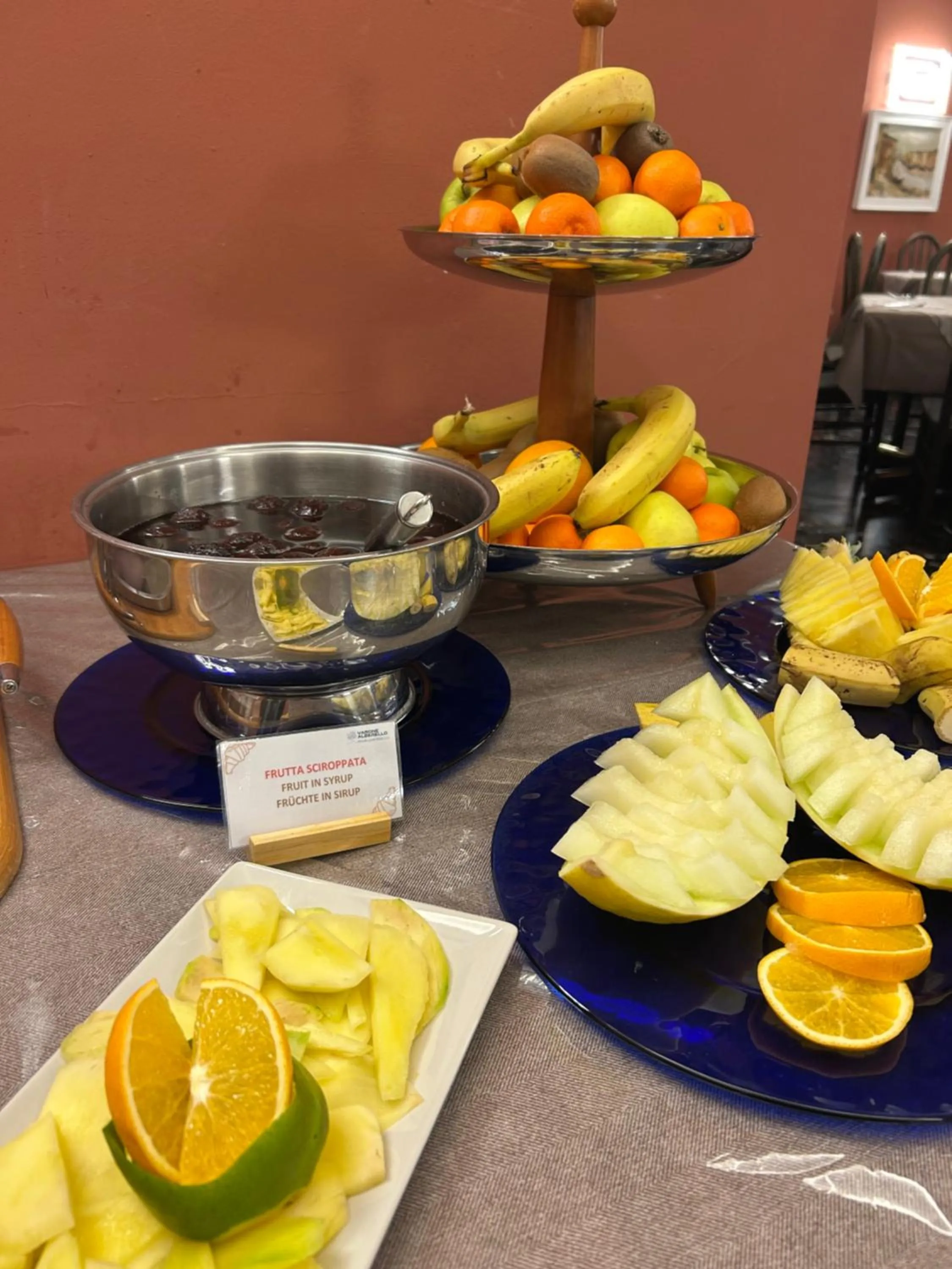 Buffet breakfast in Hotel Alberello - Varone