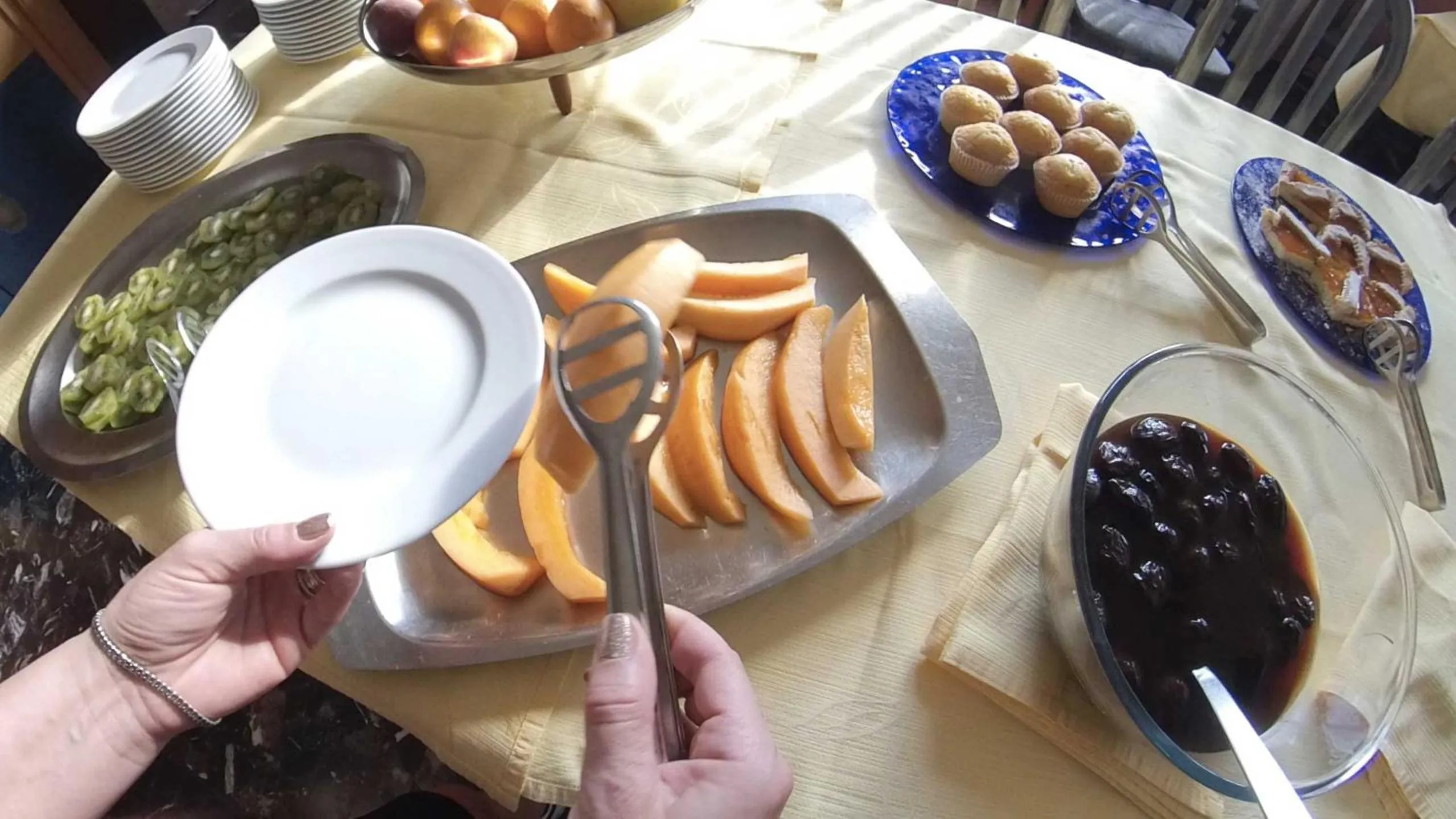 Food and drinks in Hotel Varone Alberello