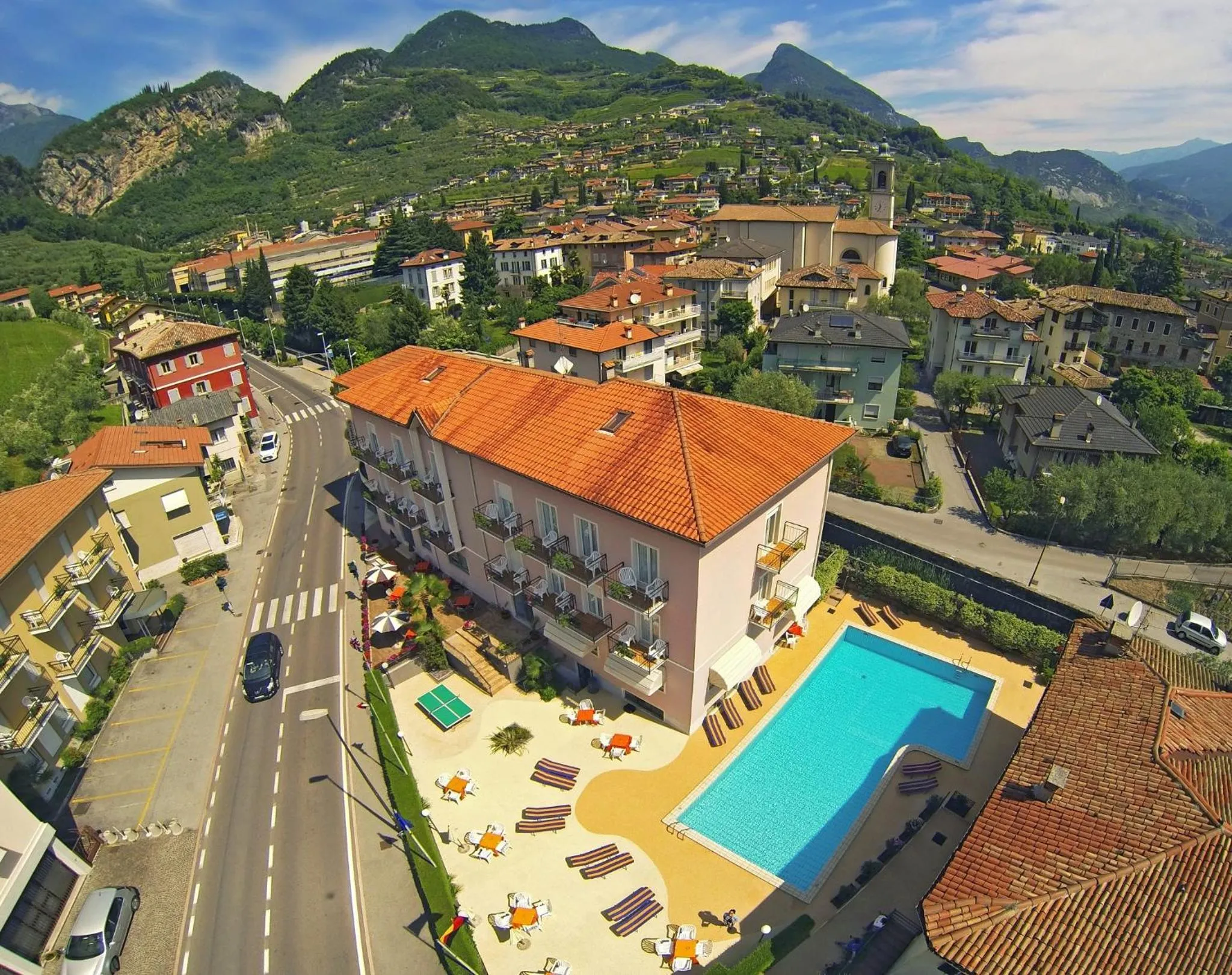 Bird's eye view in Hotel Varone Alberello