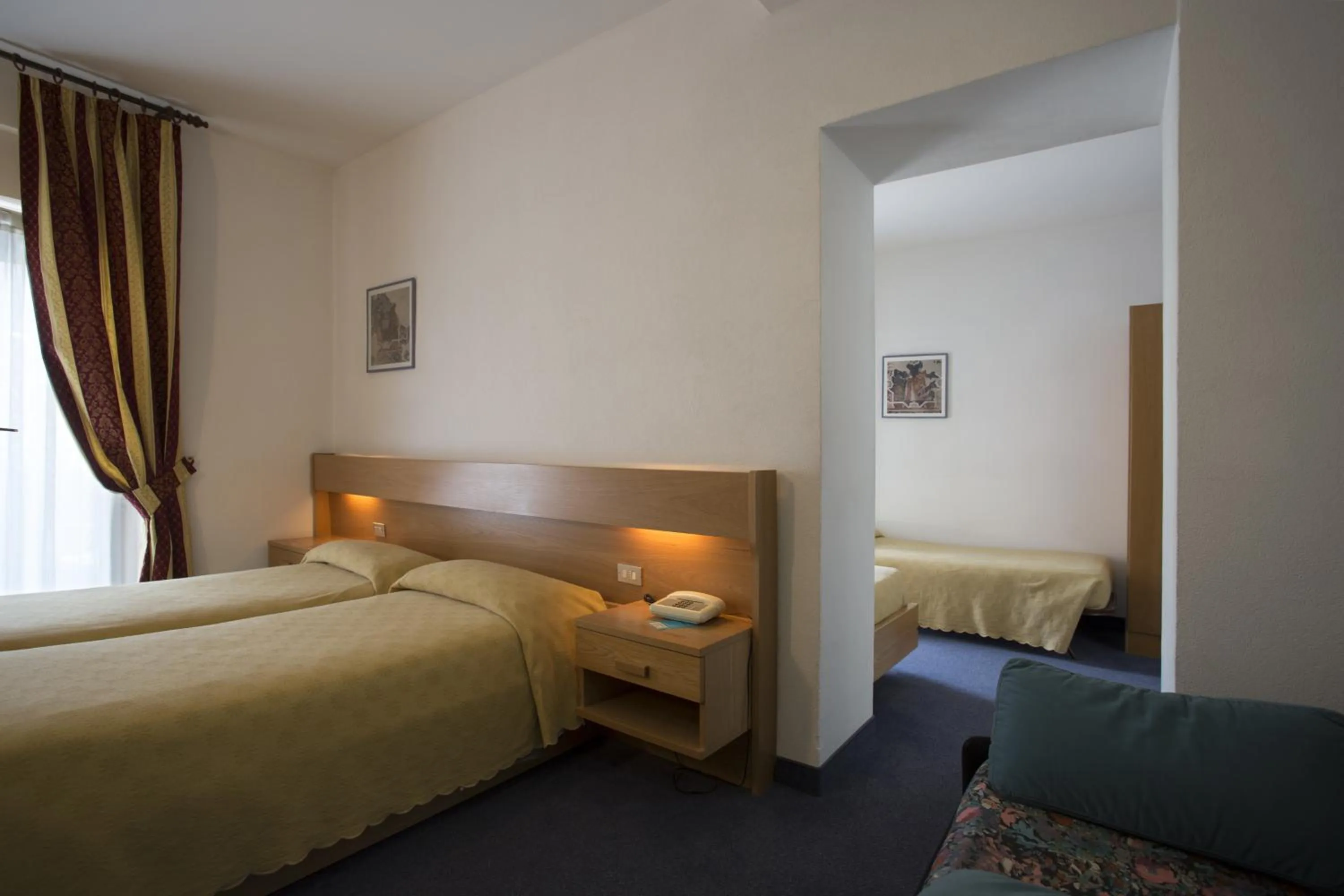 Bed in Hotel Varone Alberello