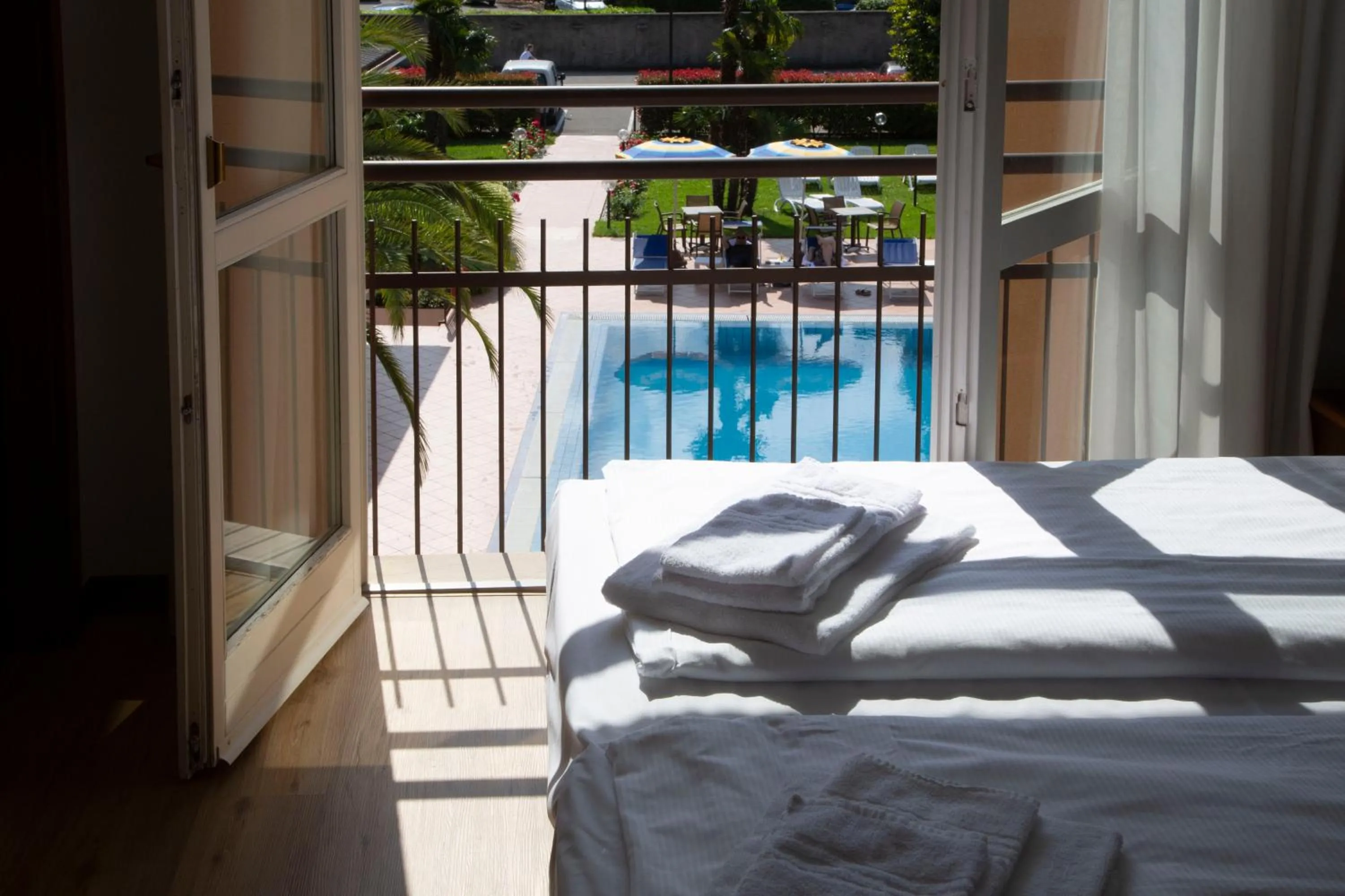 Bed in SunLake Hotel