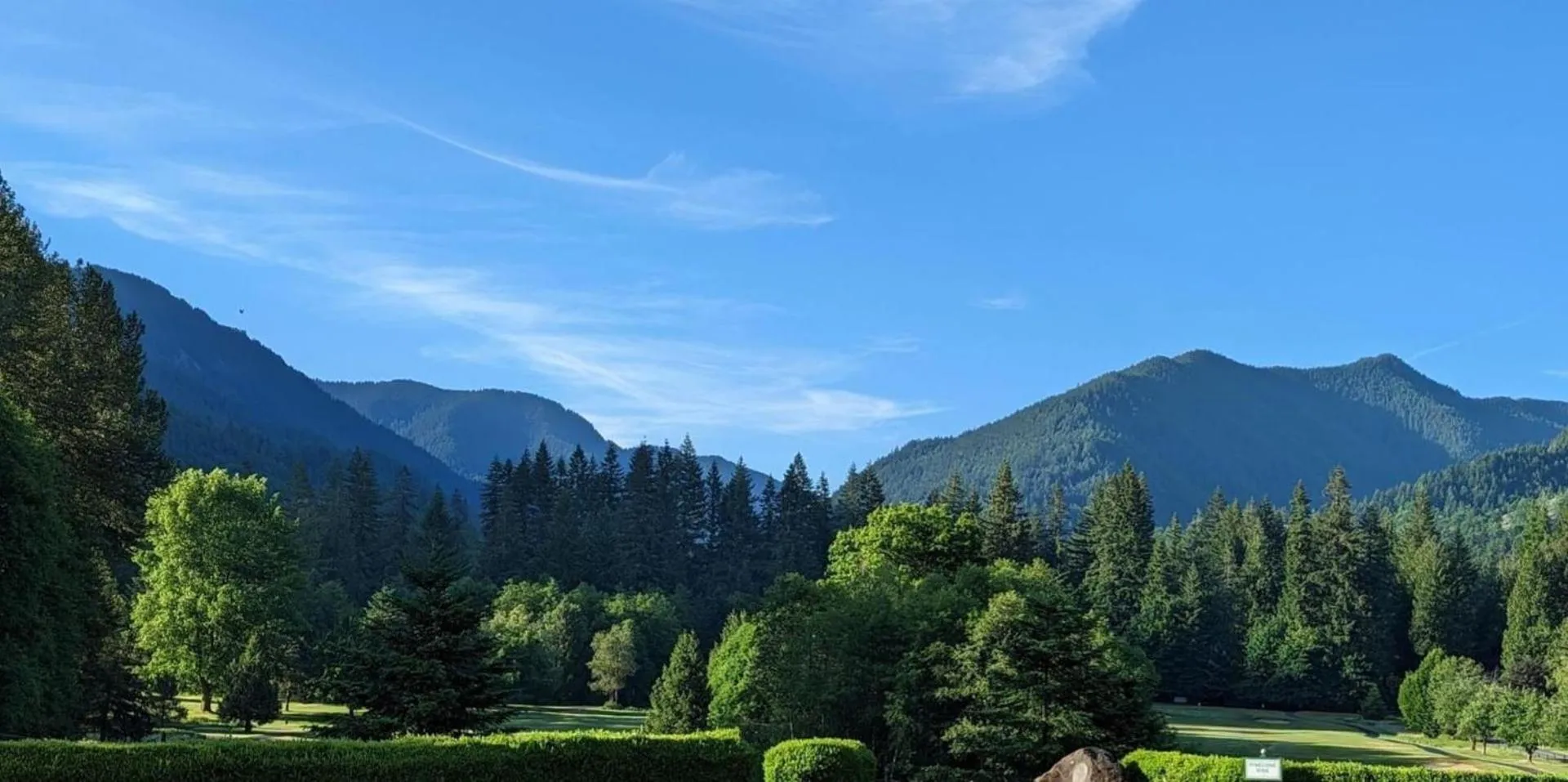 Natural landscape in Whispering Woods Resort