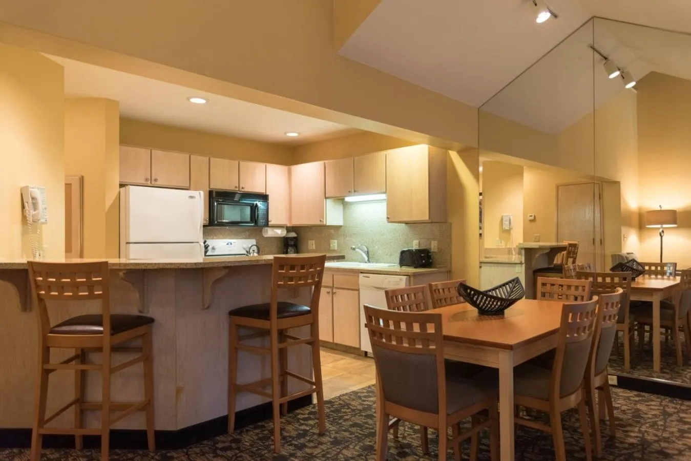Kitchen or kitchenette in Whispering Woods Resort