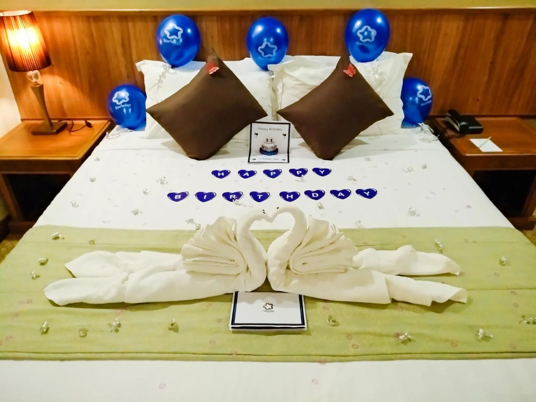 Decorative detail, Bed in StarLodge